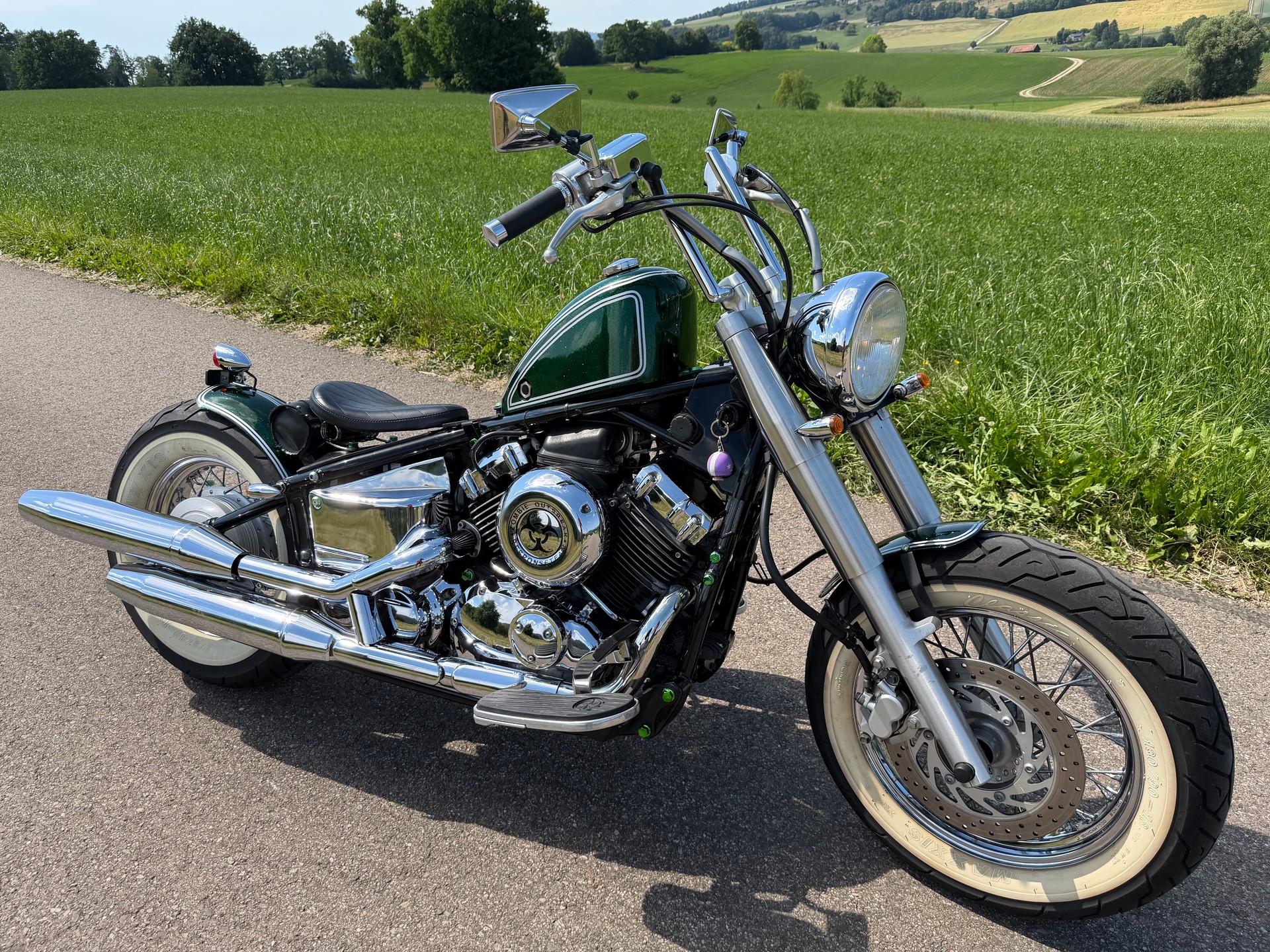 YAMAHA !! BOBBER !! XVS 650 A Drag Star Classic-image-0
