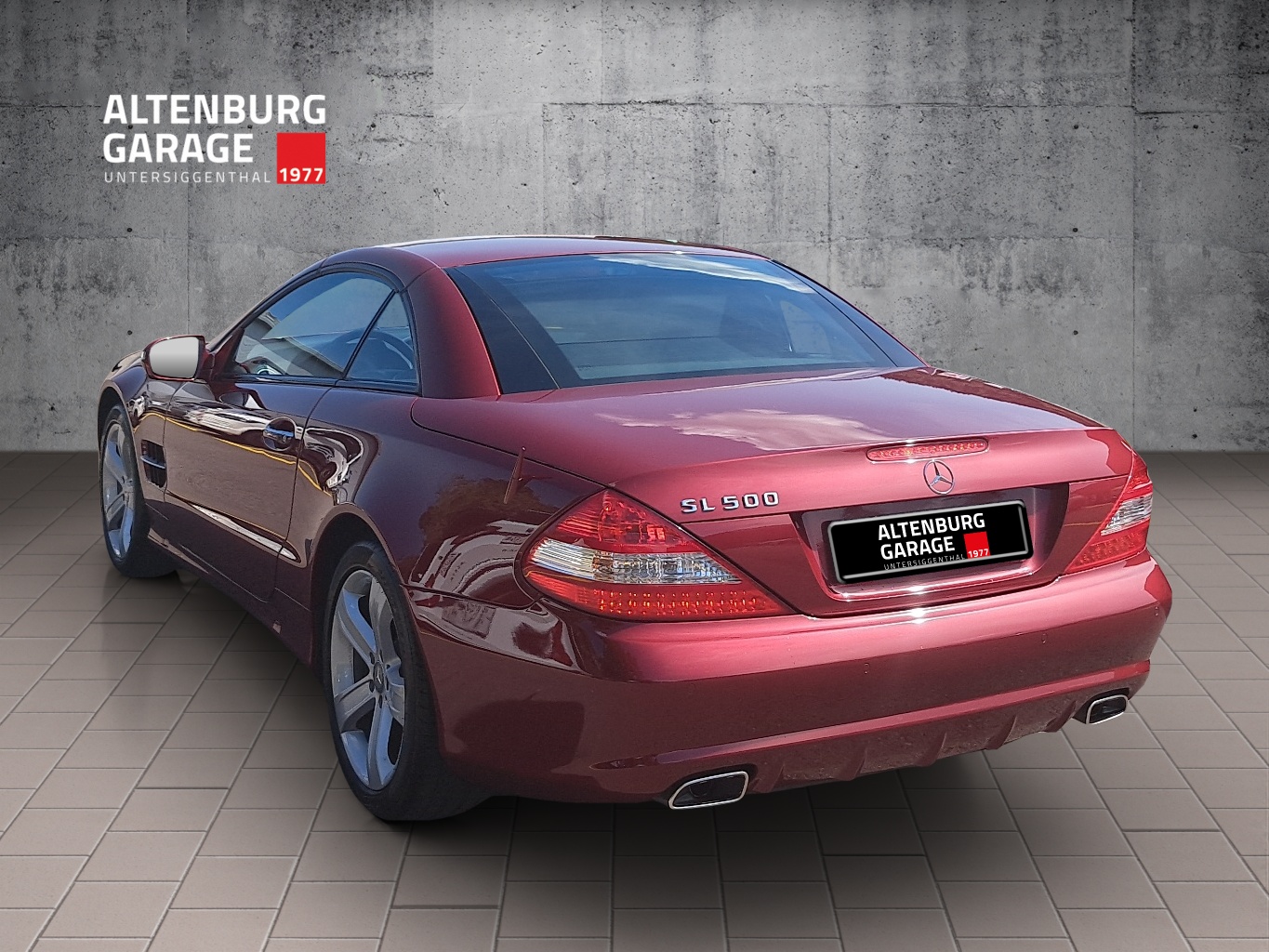 MERCEDES-BENZ SL-CLASS SL 500 Cabriolet-showroom-element-2