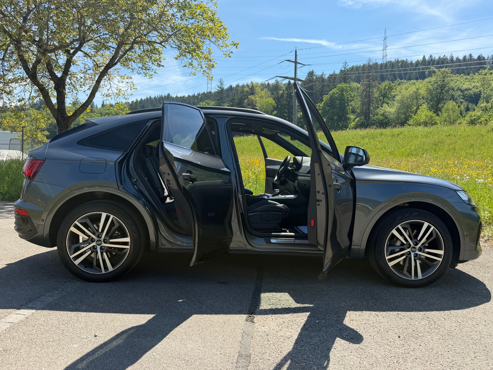 AUDI "S-LINE Q5 SPORTBACK" 50 TFSI E PHEV S "QUATTRO" S-TRONIC. CH WAGEN. MIT AUDI GARANTIE.-image-39