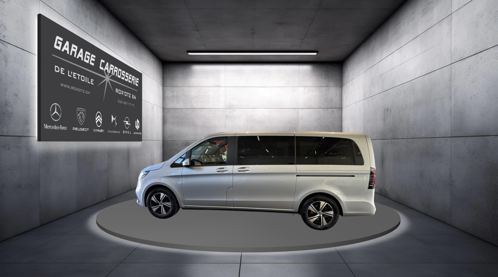 MERCEDES-BENZ V 300 d lang Style 9G-Tronic-image-2