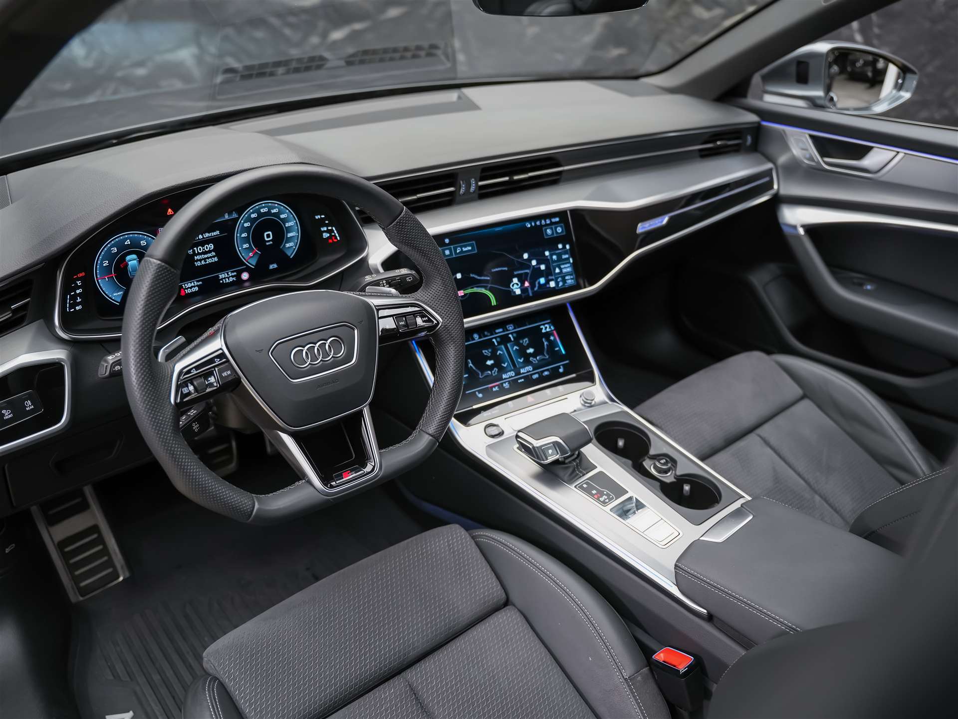 AUDI A6 Avant 45 TFSI S-Line advanced S-tronic quattro *Matrix-LED*Panorama*B&O*Ambientebeleuchtung*-image-8