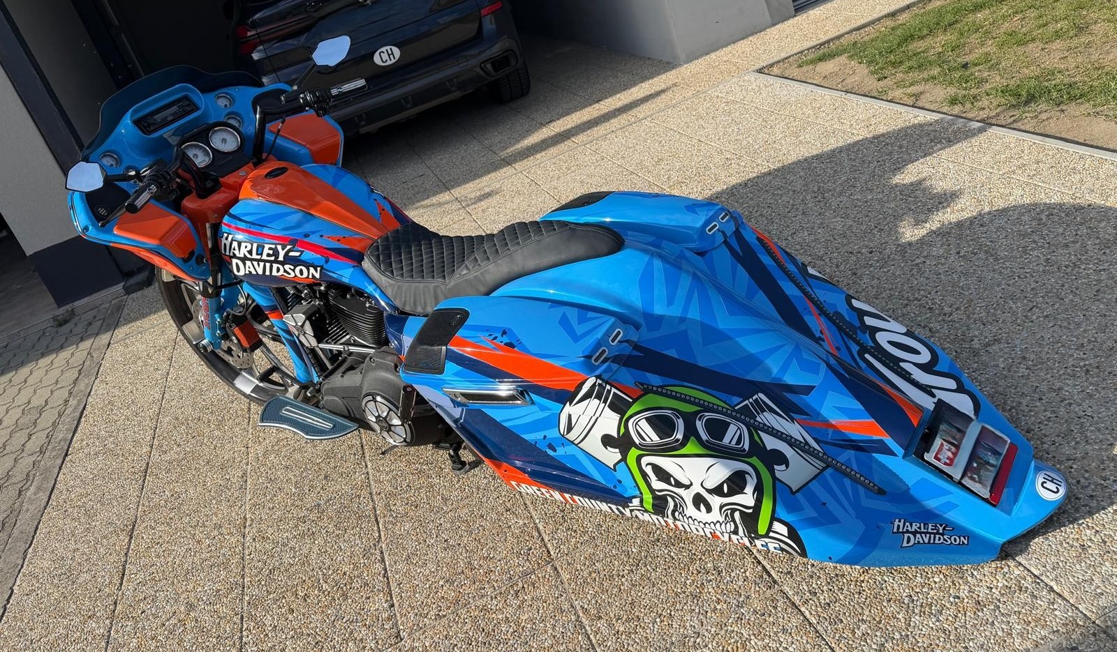 HARLEY-DAVIDSON EINZELSTÜCK | CUSTOM BAGGER 26" | 1800 ccm | AIRRIDE VORNE + HINTEN | ELEKTR. HAUPTSTÄNDER | CH-GEPRÜFT-image-5