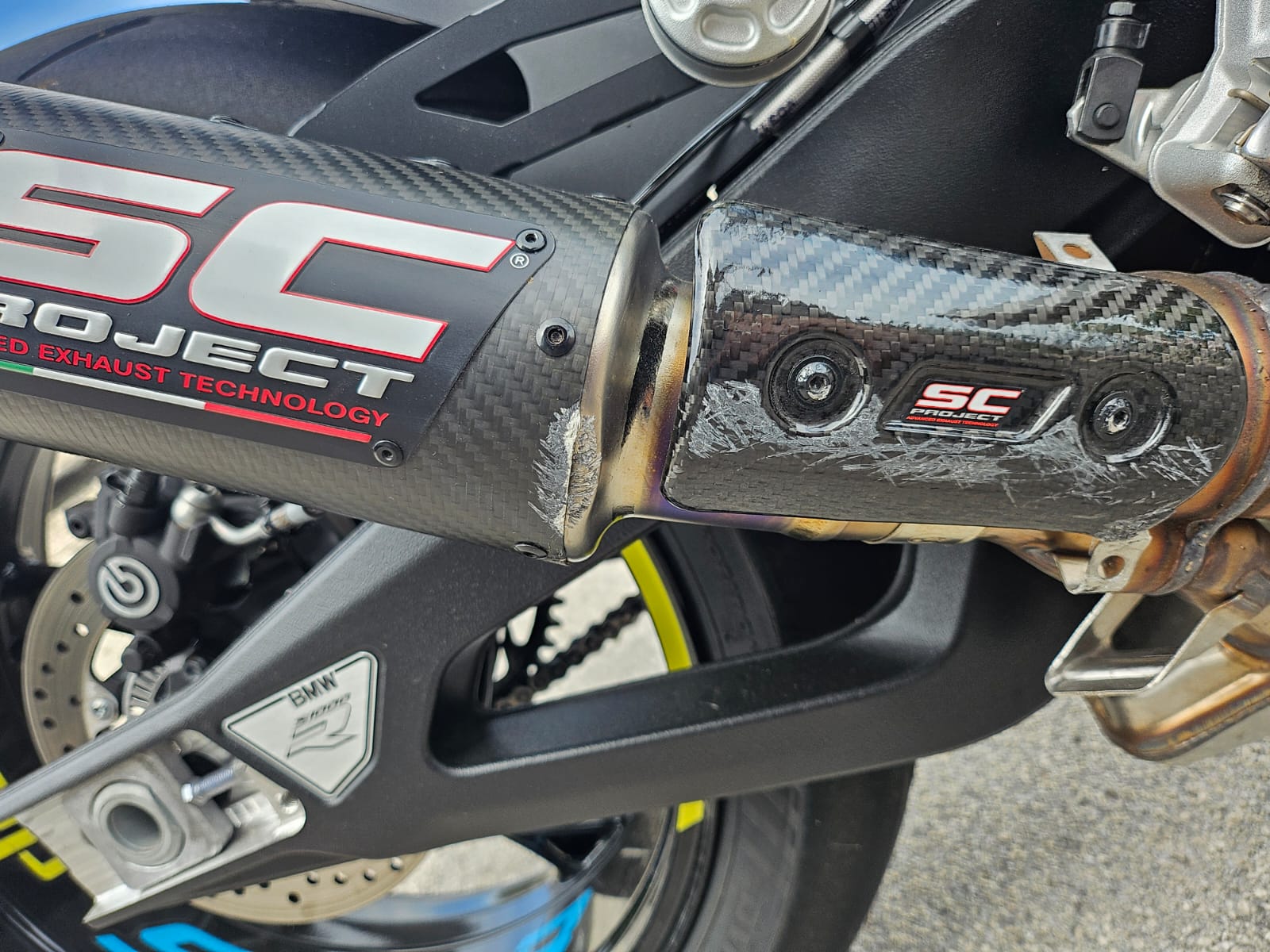 BMW S 1000 R BESCHADIG ENDOMMAGEE-image-13