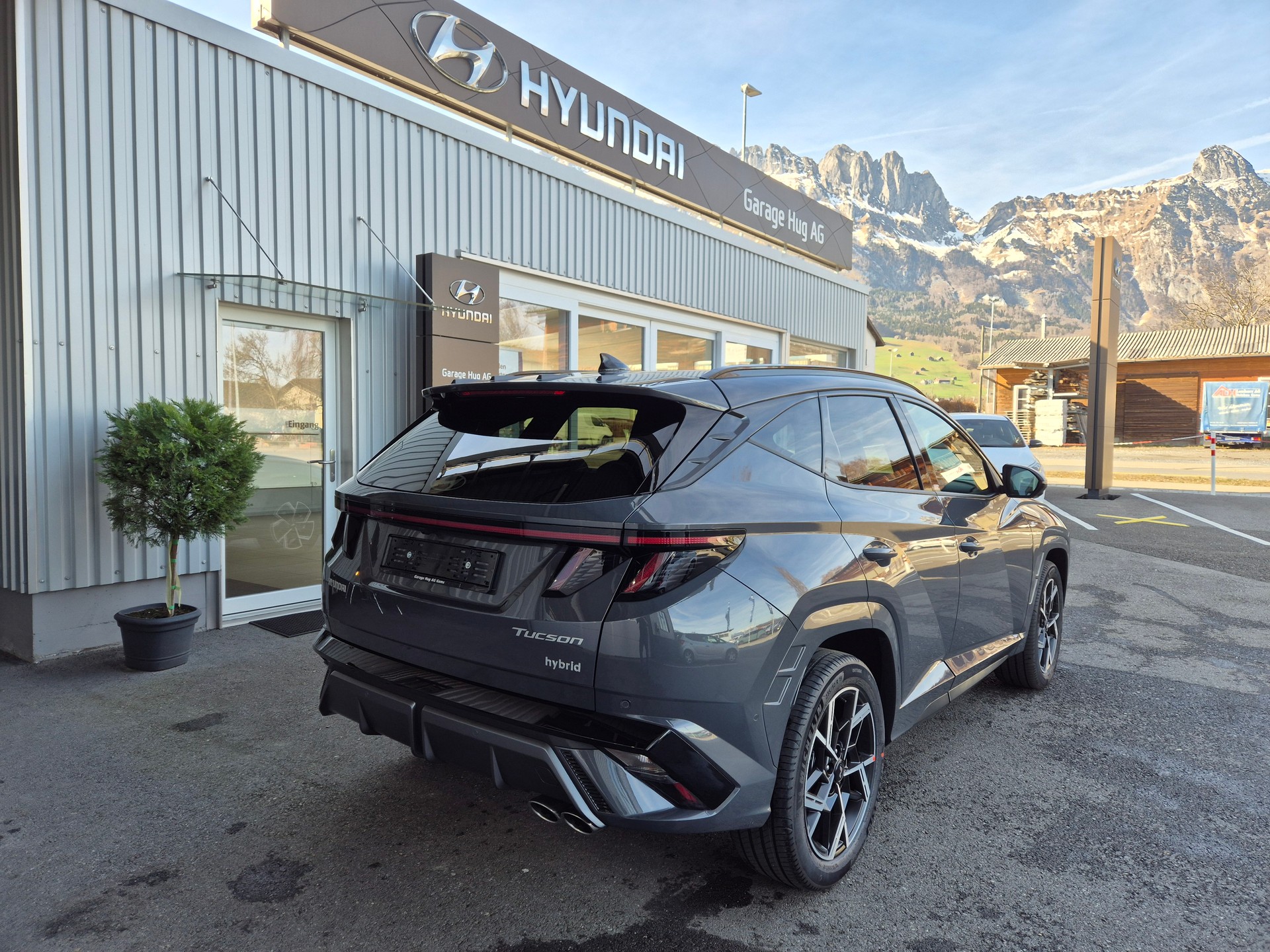 HYUNDAI Tucson 1.6 TGDI HEV N Line LUX pack 4WD-image-2
