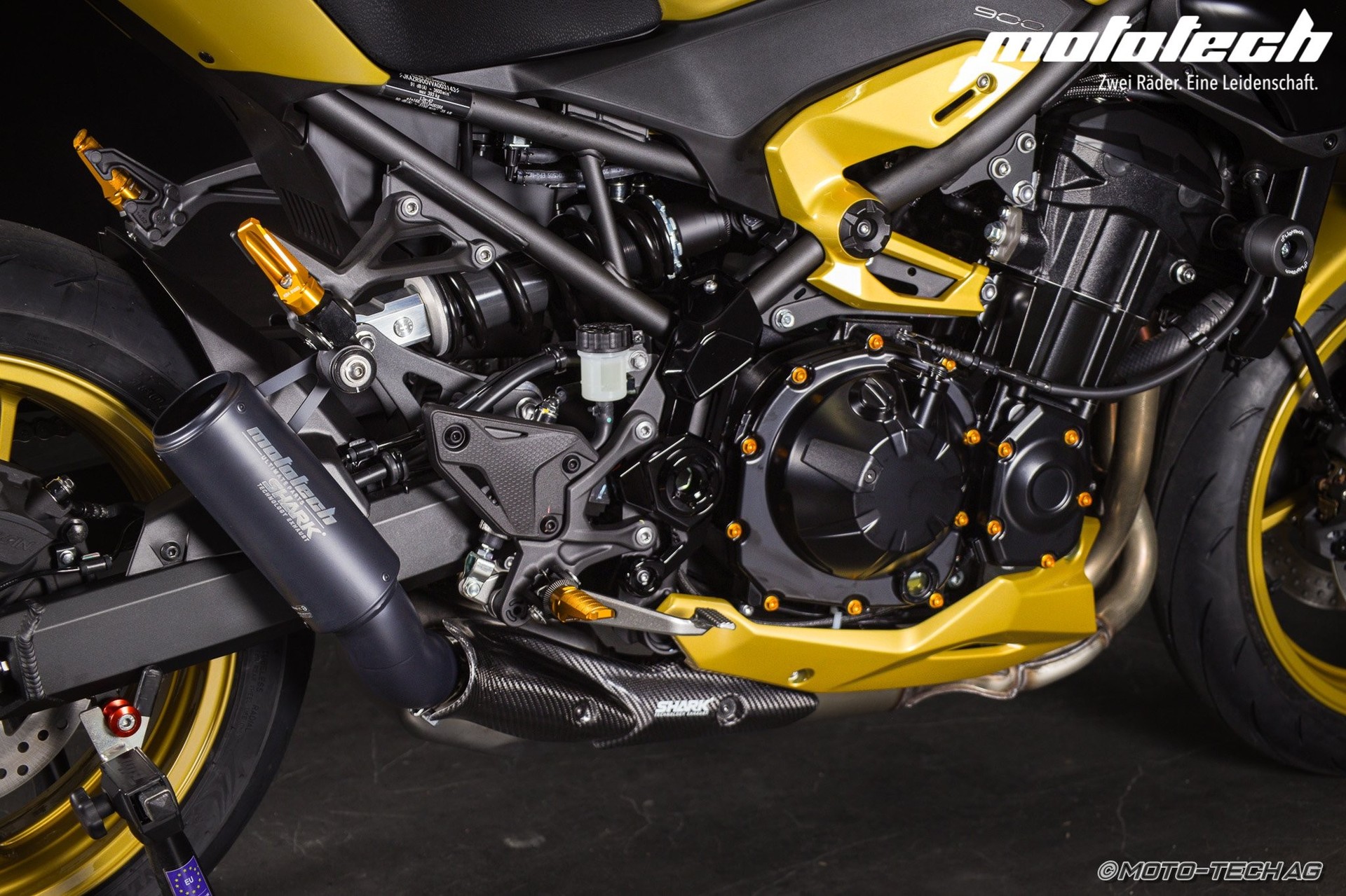 KAWASAKI Z 900 MY26 (35/91kW) STAGE 1 Golden Diamond-image-8