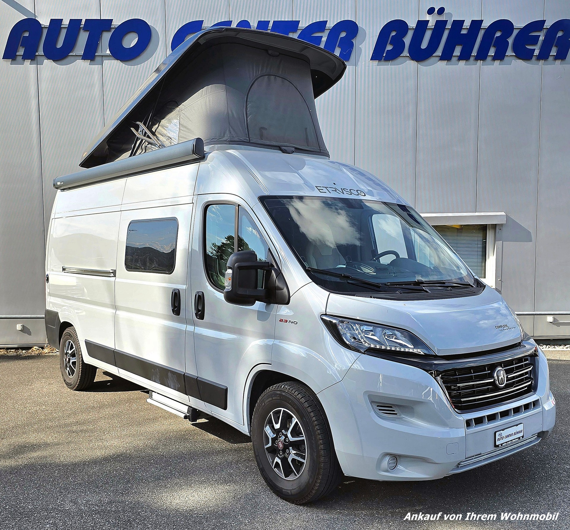 ETRUSCO CV 600 DB COMPLETE SELECTION 2,3 DIESEL 9G-AUTOMAT HUBDACH FIAT DUCATO MJ 140-image-2