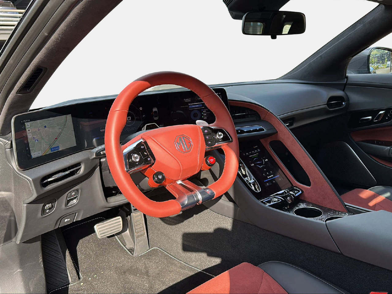 MG Cyberster 77kWh Stoffdach Rot 4WD-image-8