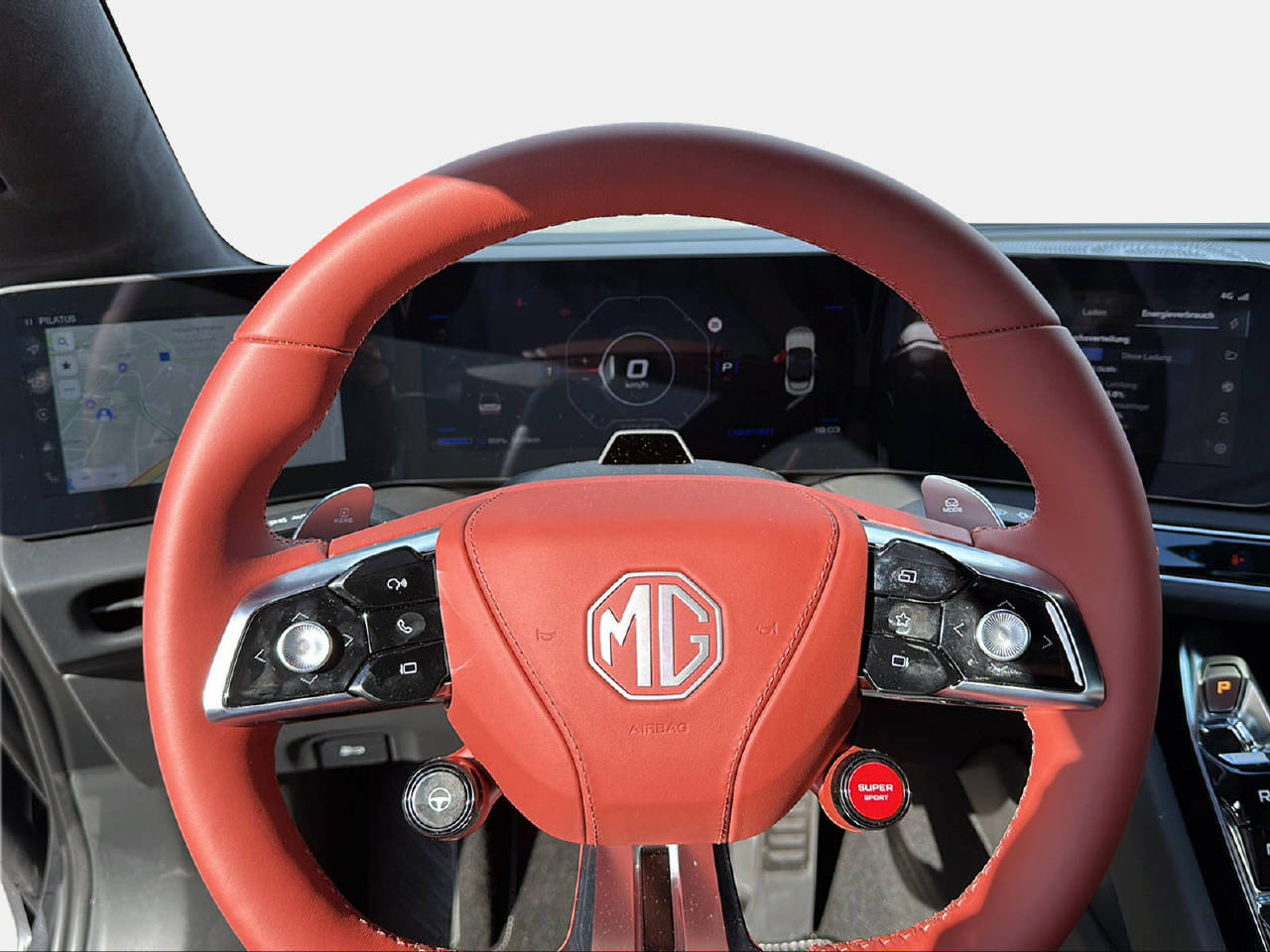 MG Cyberster 77kWh Stoffdach Rot 4WD-image-9