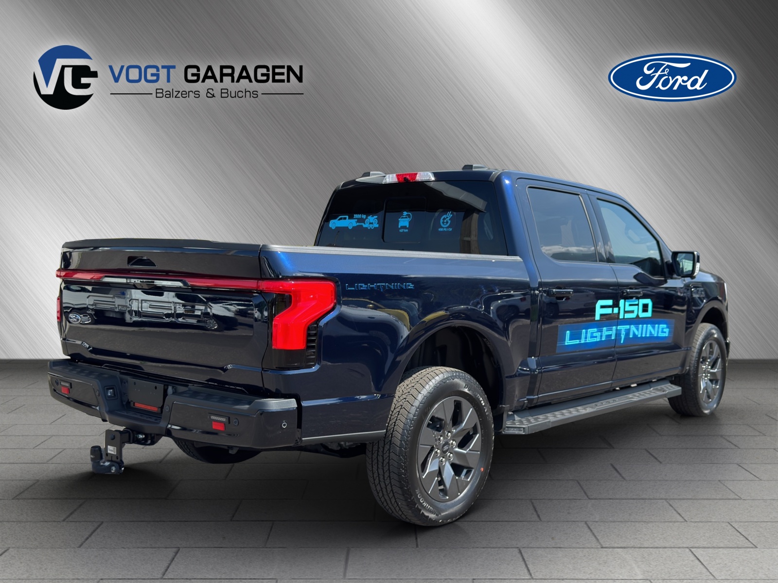 FORD F-150 Lightning DKab.Pick-up 98 kWh Lariat Launch Edition-image-5