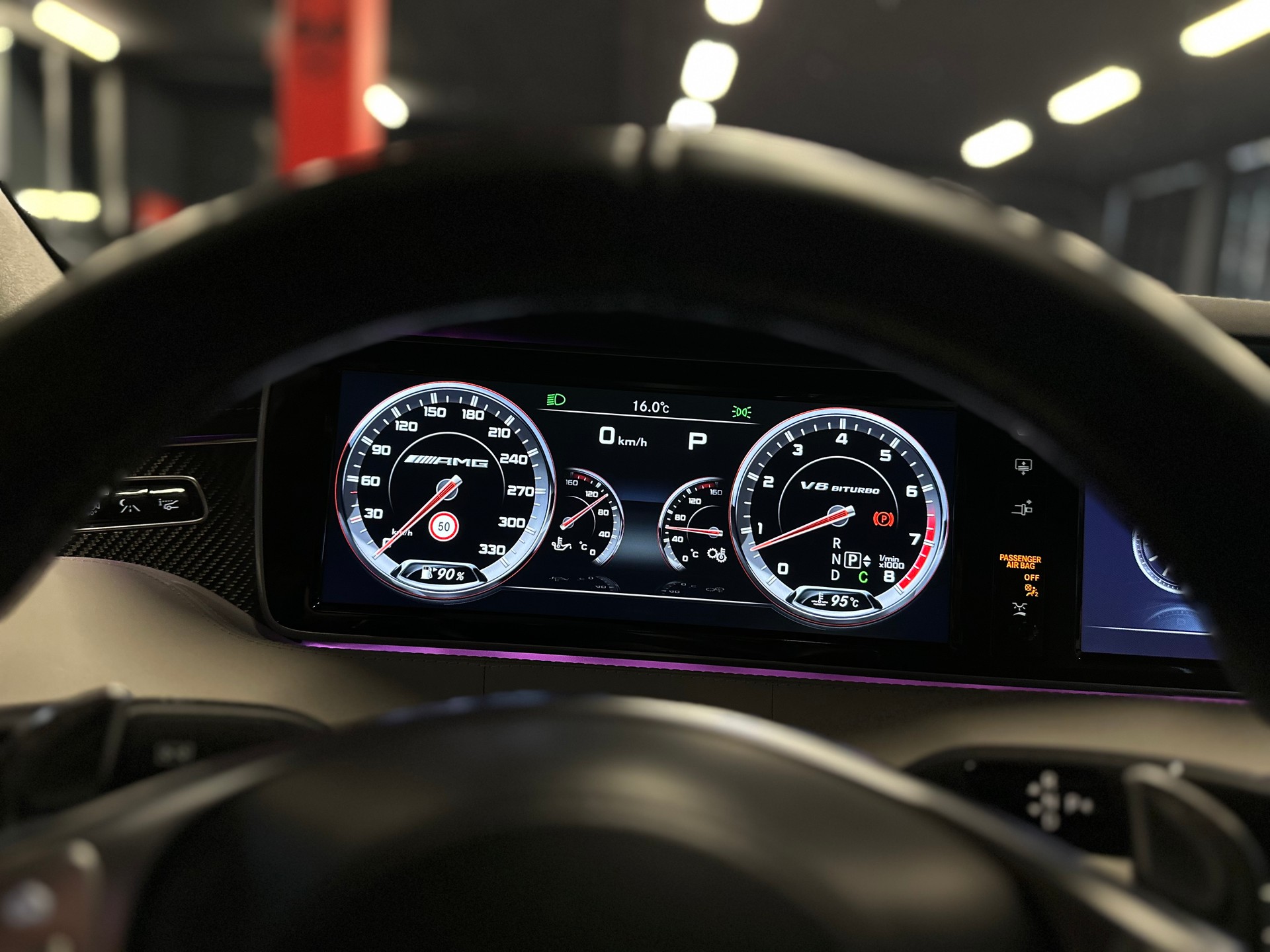 MERCEDES-BENZ S 63 AMG Coupé 4Matic Speedshift MCT / ** Keramik Bremsen / Carbon Paket / Burmester 3D **-image-16