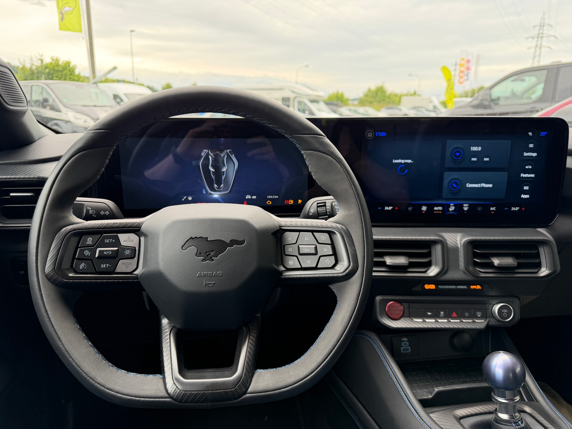 FORD Mustang Fastback 5.0 V8 Dark Horse US Version mit Handling Package! VAPOR BLUE ohne OPF-image-10