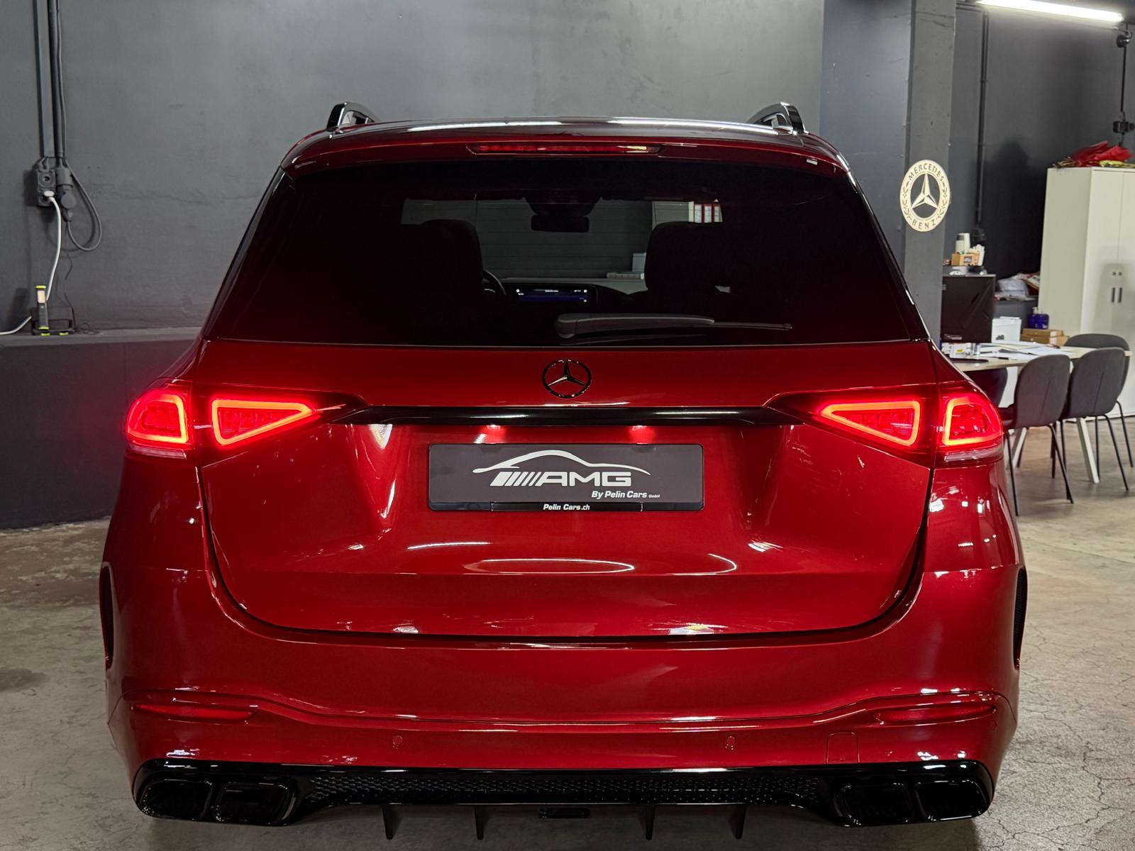 MERCEDES-BENZ GLE 450 4Matic (GLE 63AMG Bodykit) Limited Red&Black Performance 9G-Tronic 2Jahre Garantie *7Plätzer*-image-6