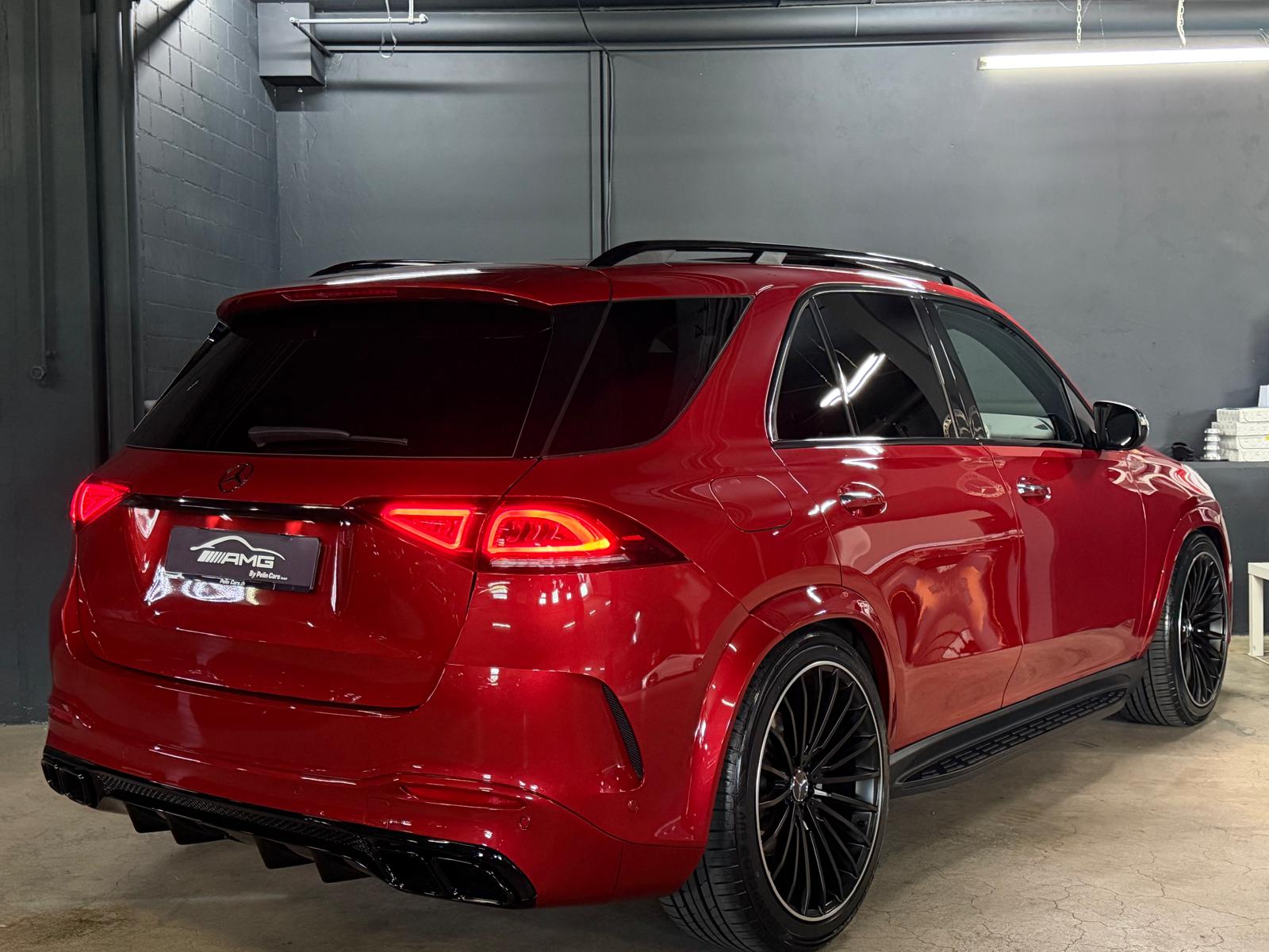 MERCEDES-BENZ GLE 450 4Matic (GLE 63AMG Bodykit) Limited Red&Black Performance 9G-Tronic 2Jahre Garantie *7Plätzer*-image-5