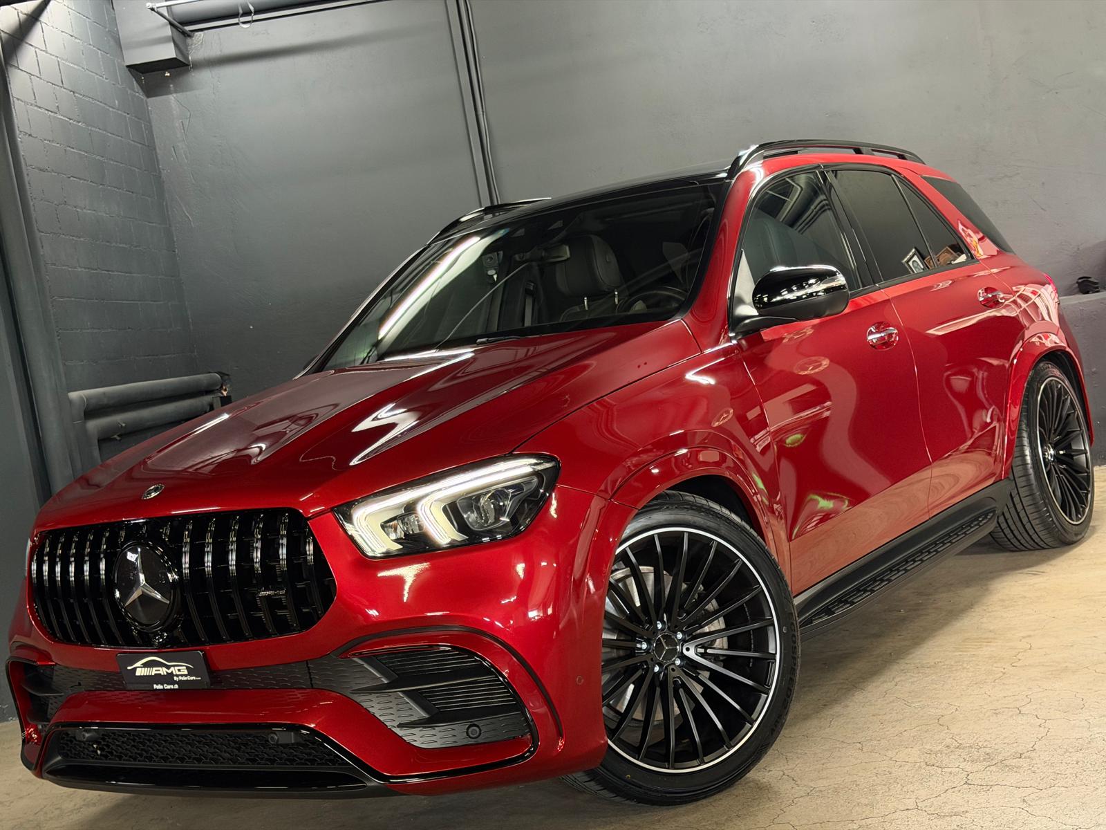MERCEDES-BENZ GLE 450 4Matic (GLE 63AMG Bodykit) Limited Red&Black Performance 9G-Tronic 2Jahre Garantie *7Plätzer*-image-4
