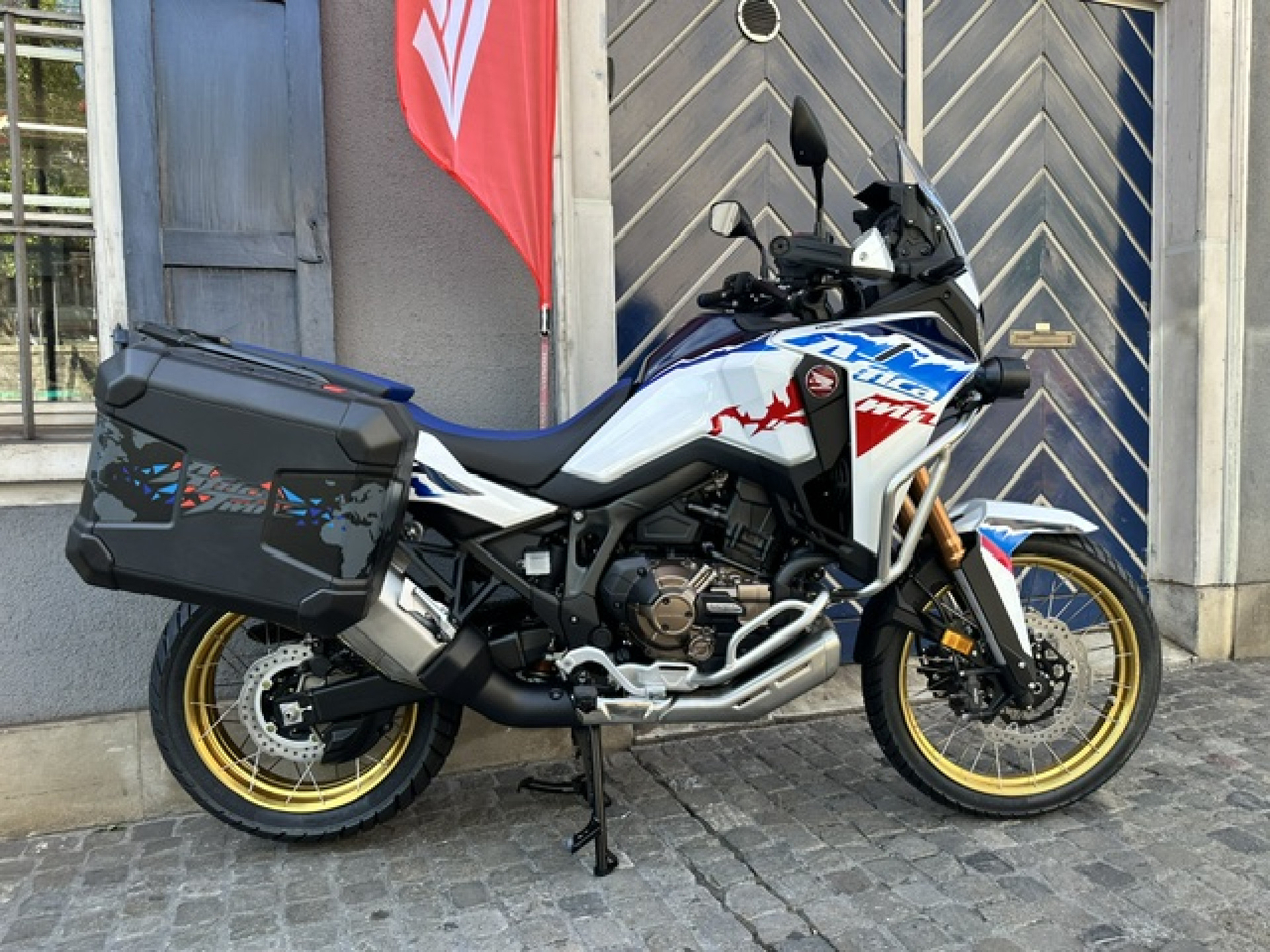 HONDA CRF 1100 L Africa Twin DCT Tricolor mit viel Honda Original Zübehör gratis-image-9