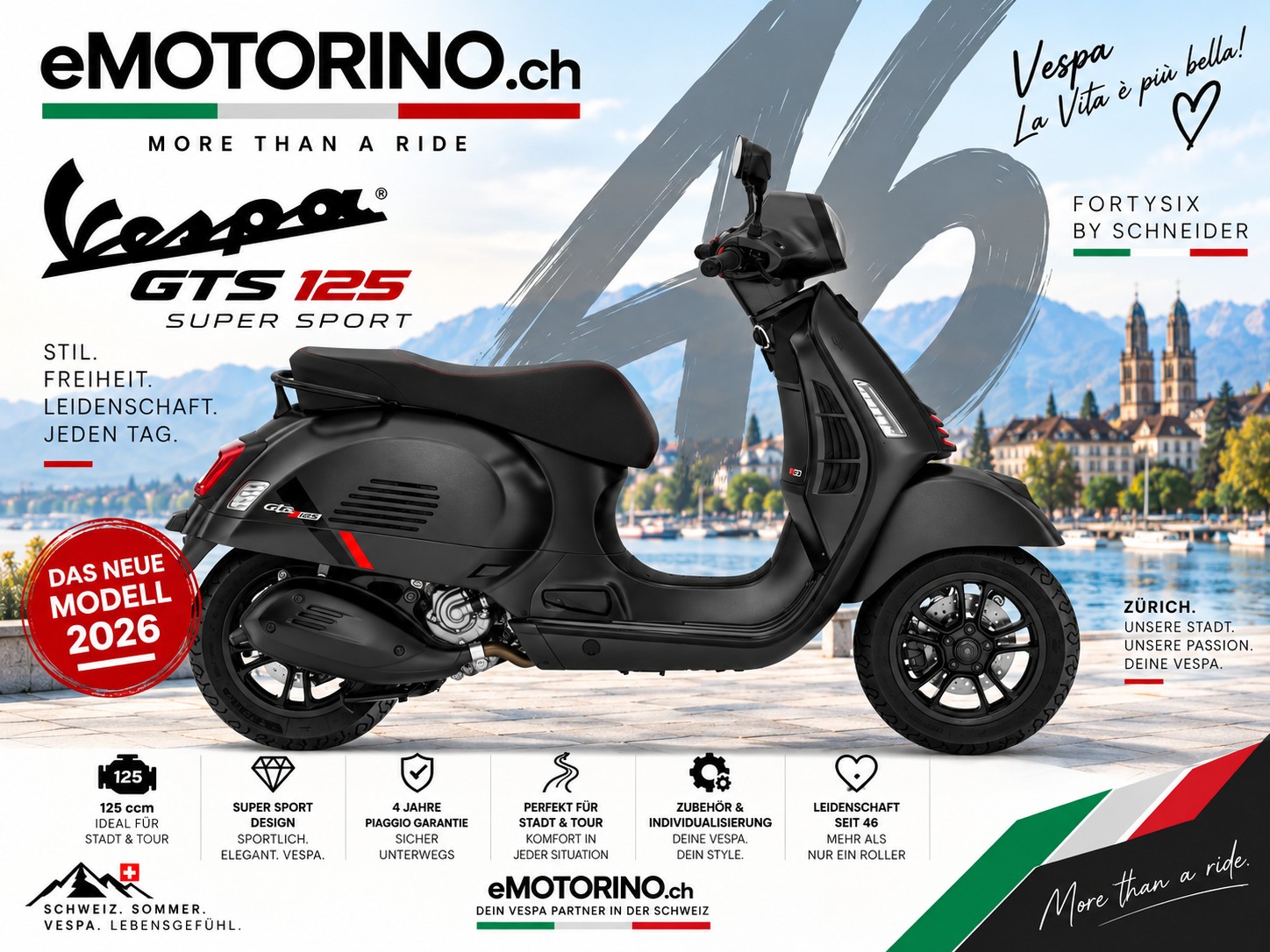 PIAGGIO Vespa GTS 125 Super Sport RST Euro 5+-image-1