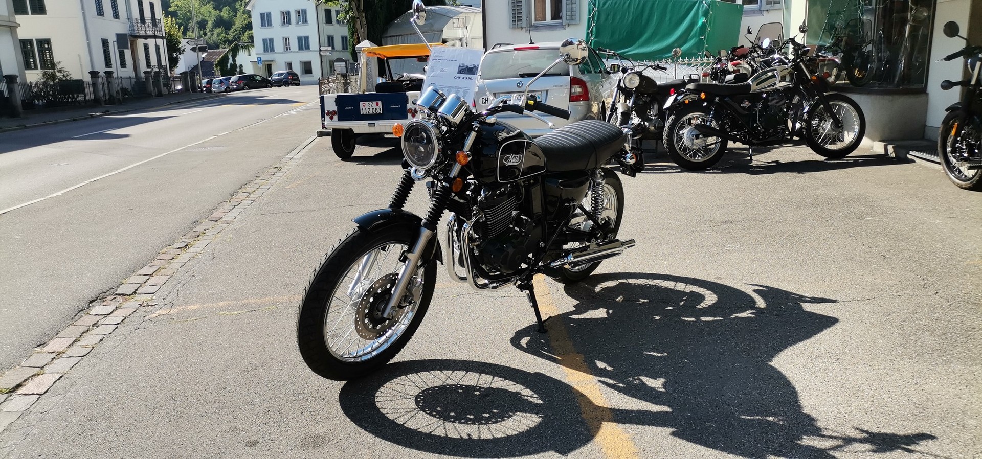 MASH FIVE HUNDRED e5 ABS in schwarz und grün an Lager-image-1
