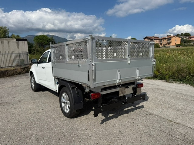 ISUZU D-MAX 1.9 Space Cab N60BB+ 4x4 Ponte Ribaltabile 3 lati "NUOVO" in Alluminio con Sopra Sponde - Gancio Traiono KG. 3500-image-11