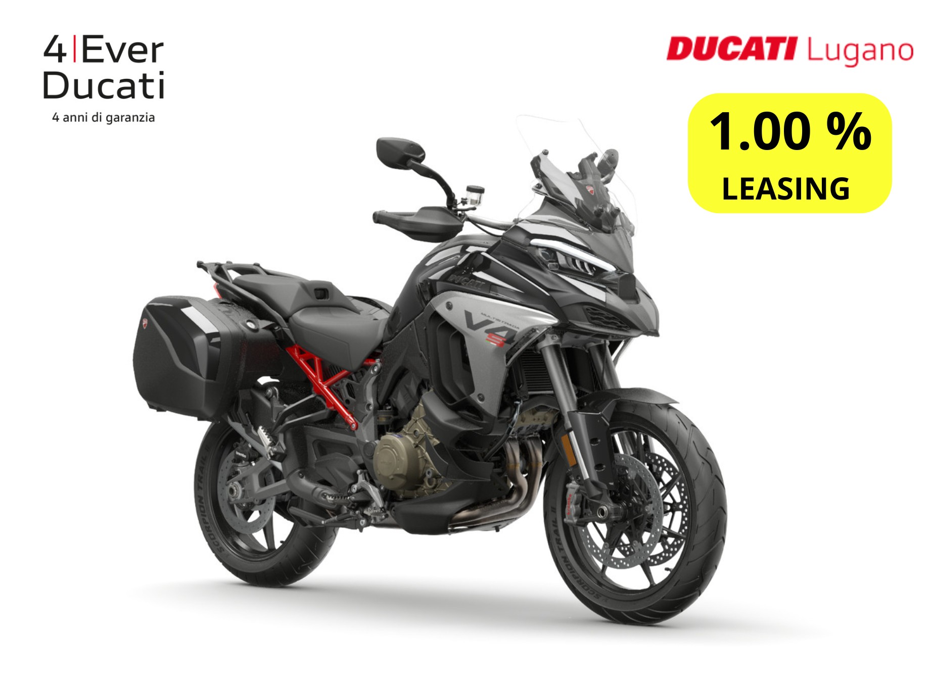 DUCATI Multistrada V4 S Sport ( cerchi forgiati - forged rims ) Travel & Radar-image-0