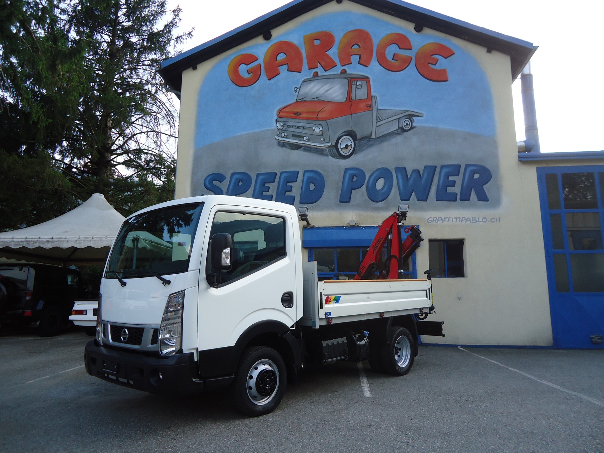 NISSAN NT400 35.13 L2 PRO - Ponte Fisso con Gru "AIRONE A30 S2 "-image-2