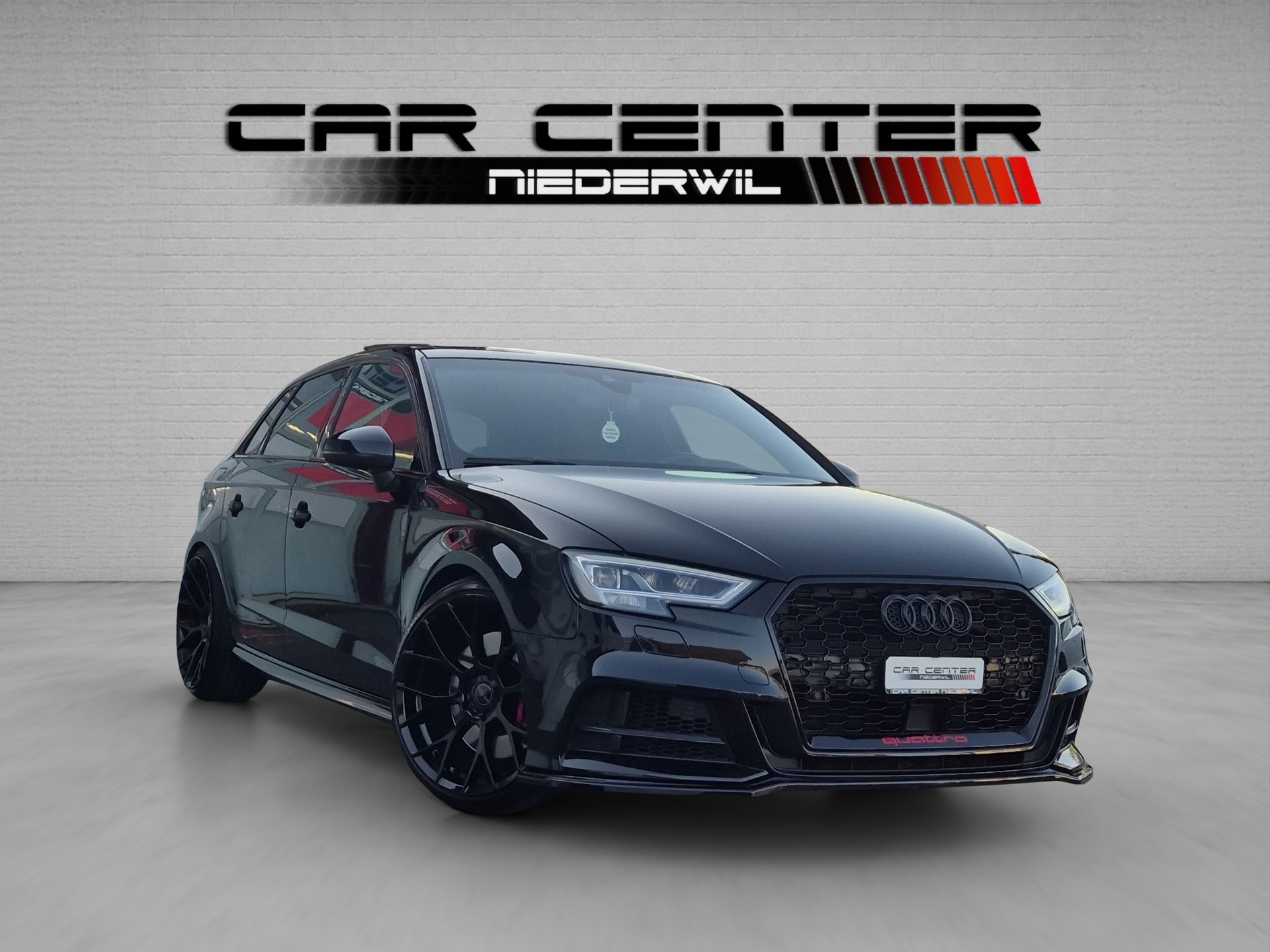 AUDI S3 Sportback 2.0 TFSI quattro S-tronic, OHNE OPF, RS-LOOK, FULL BLACK-image-10