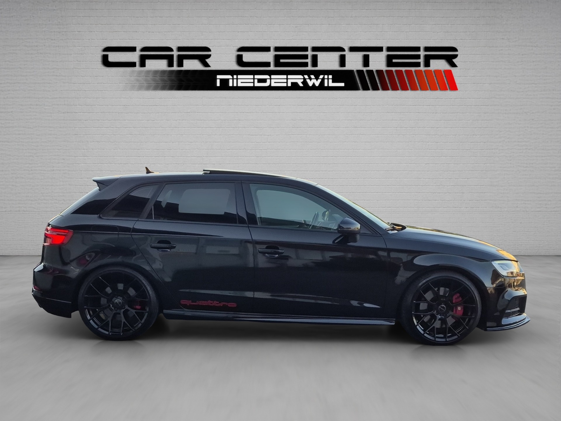 AUDI S3 Sportback 2.0 TFSI quattro S-tronic, OHNE OPF, RS-LOOK, FULL BLACK-image-12