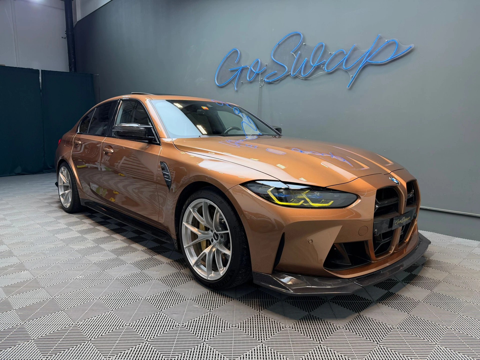BMW M3 G80 * Boite Manuelle * Zanzibar Individual Color * Apex Wheels