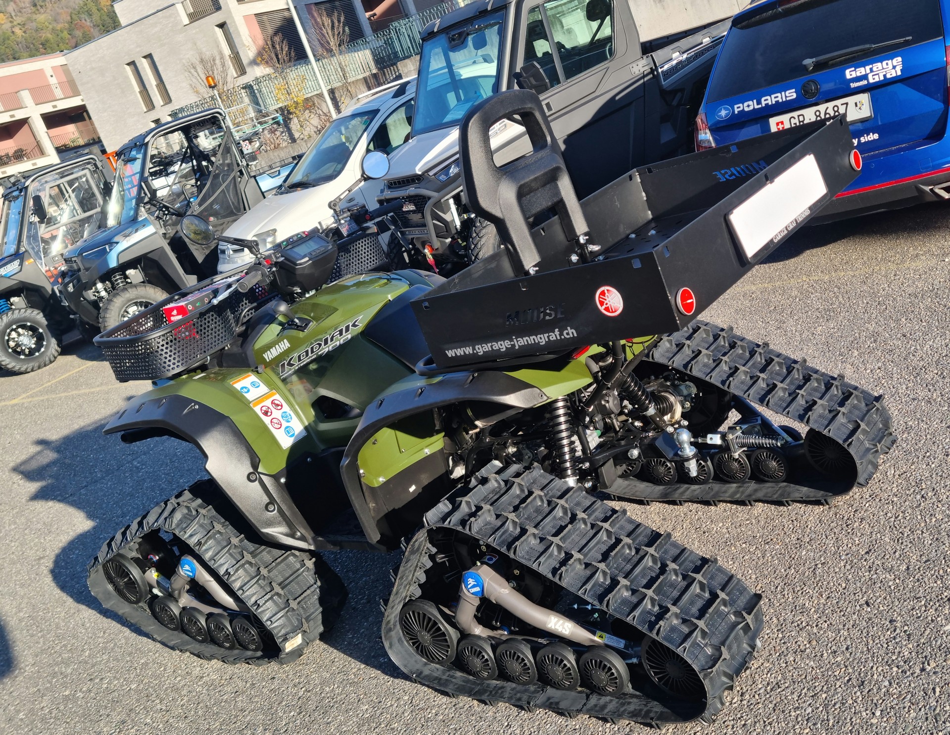 YAMAHA Ab MFK mit Raupenkit und Räder-image-2