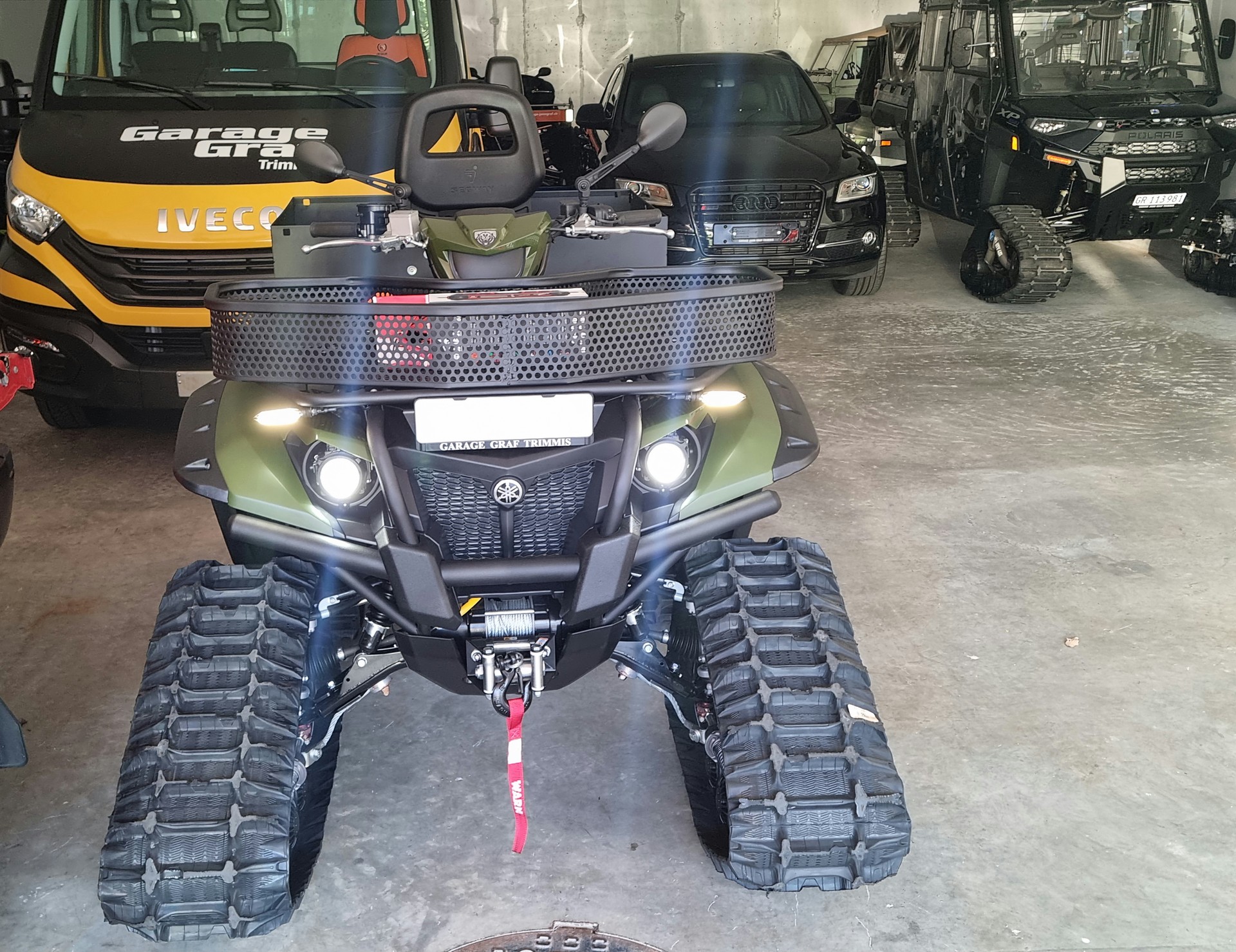 YAMAHA Ab MFK mit Raupenkit und Räder-image-6