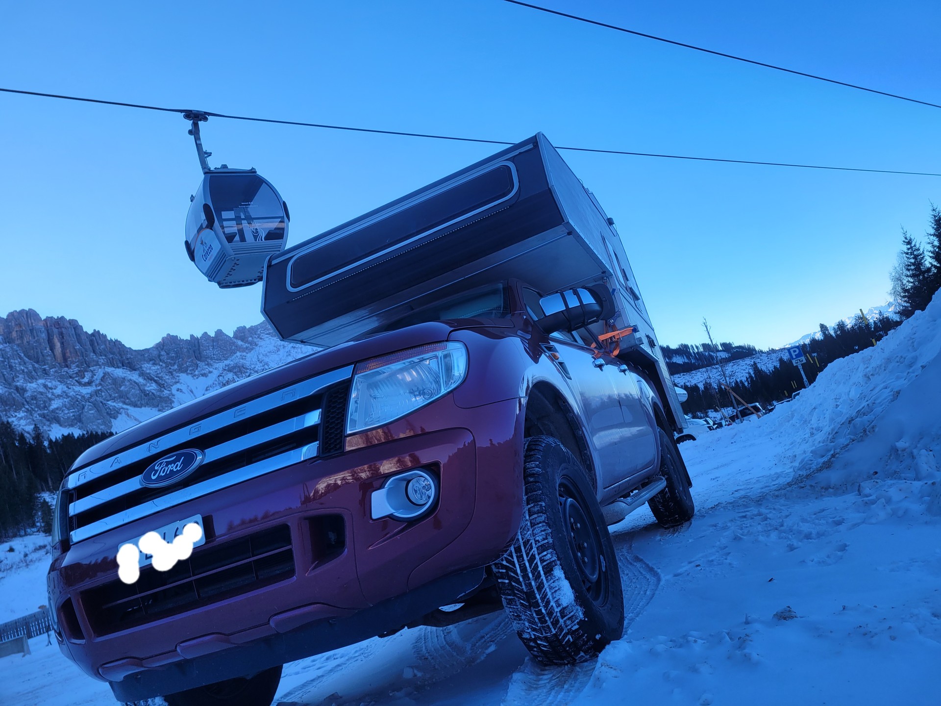 FORD wohnkabine Ranger XLT 2.2 TDCi 4x4 cellula abitativa-image-11