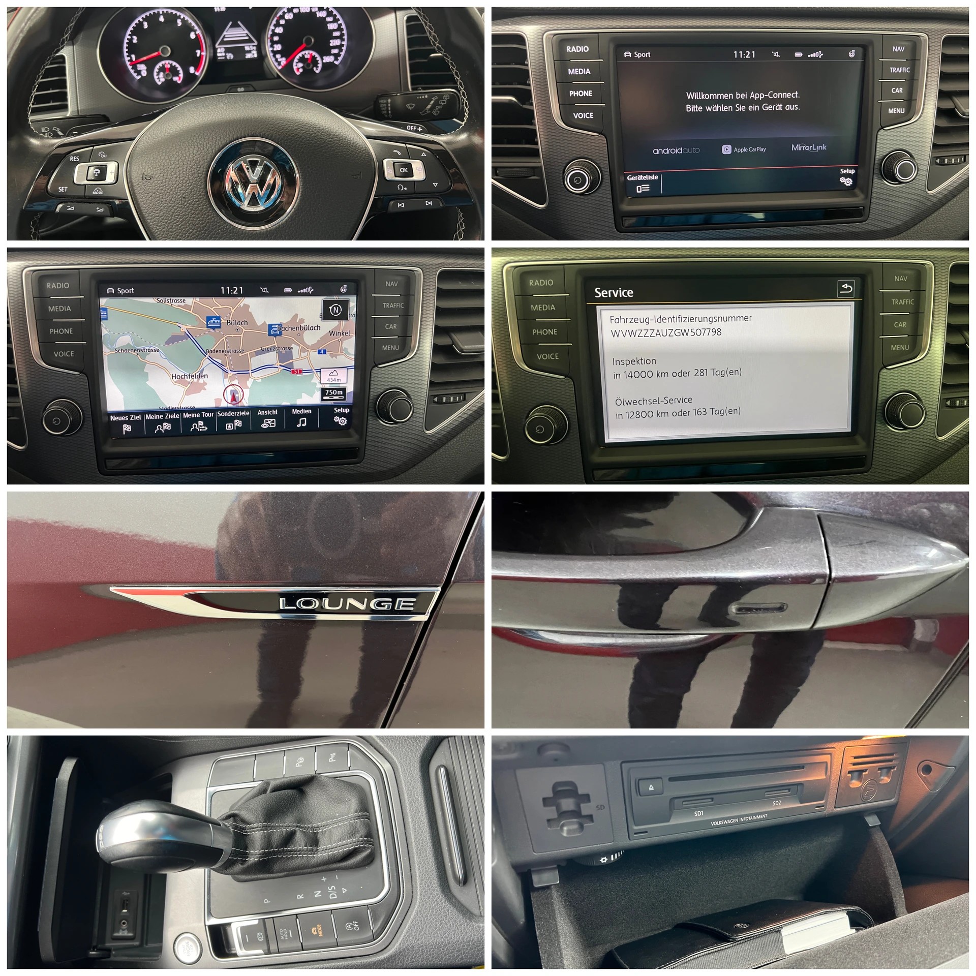 VW Golf Sportsvan 1.4 TSI Lounge DSG, frisch ab MFK, ACC, Zahnriemen frisch ersetzt, Lekradheizung, Sicherheitspaket-image-28