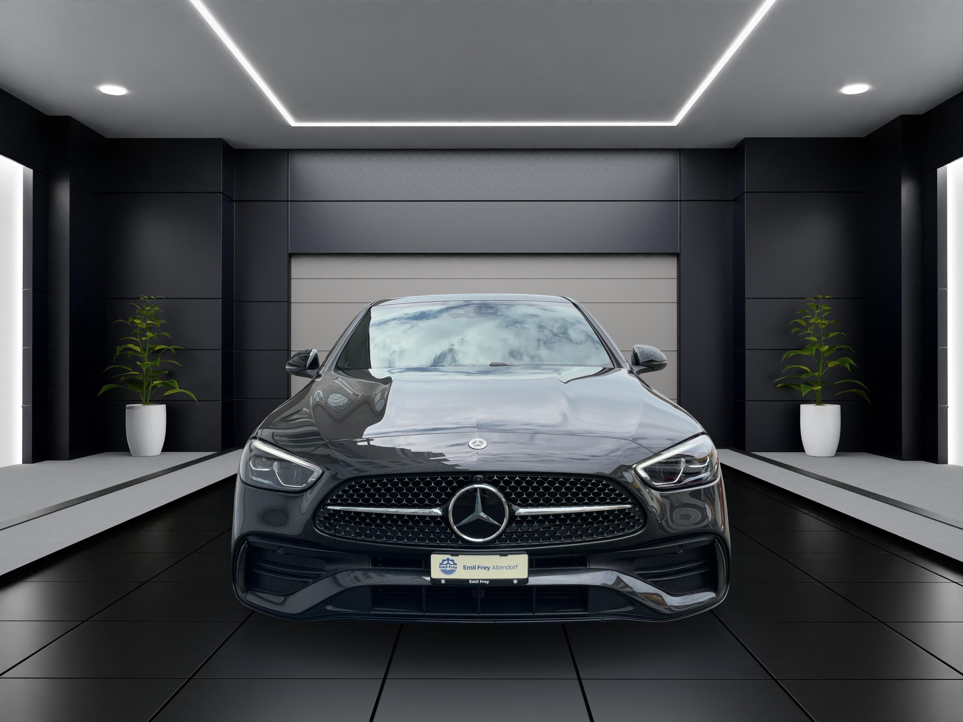 MERCEDES-BENZ C 220 d 4MATIC Limousine Swiss Star AMG Line-showroom-element-1