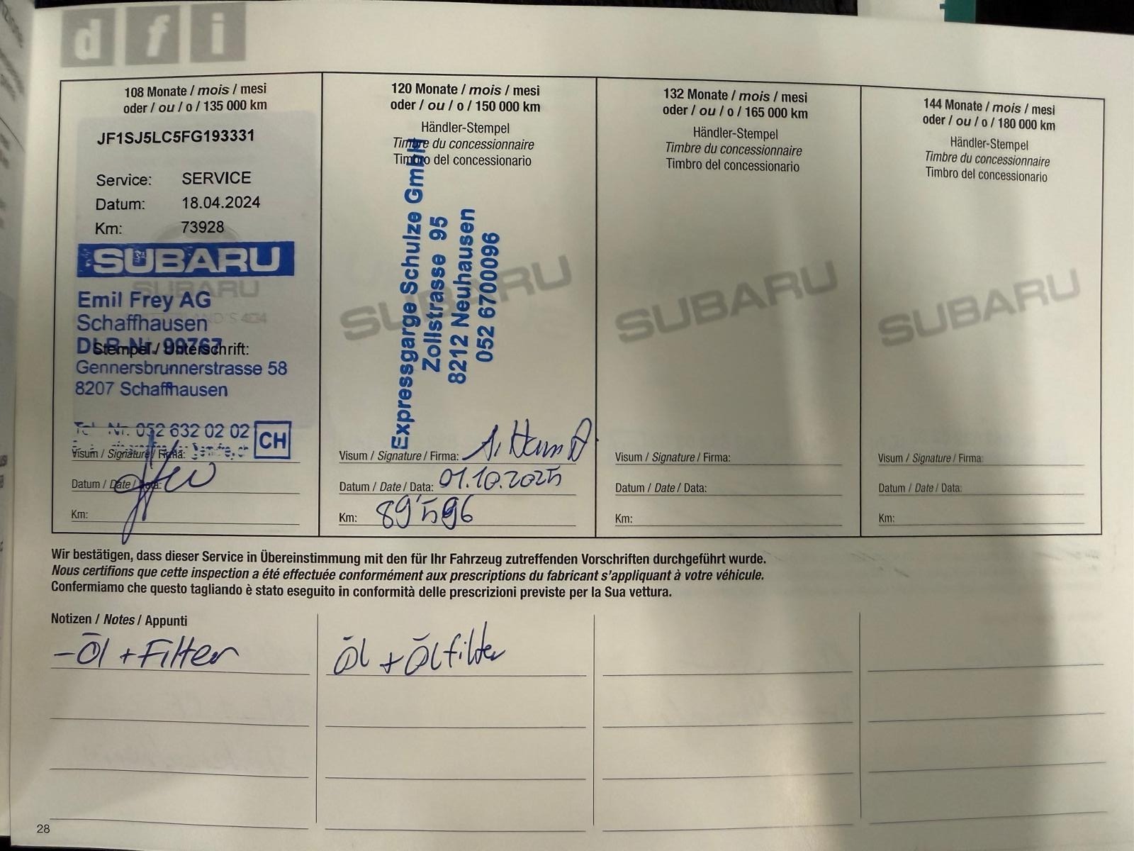 SUBARU Forester 2.0i Swiss Lineartronic-image-14