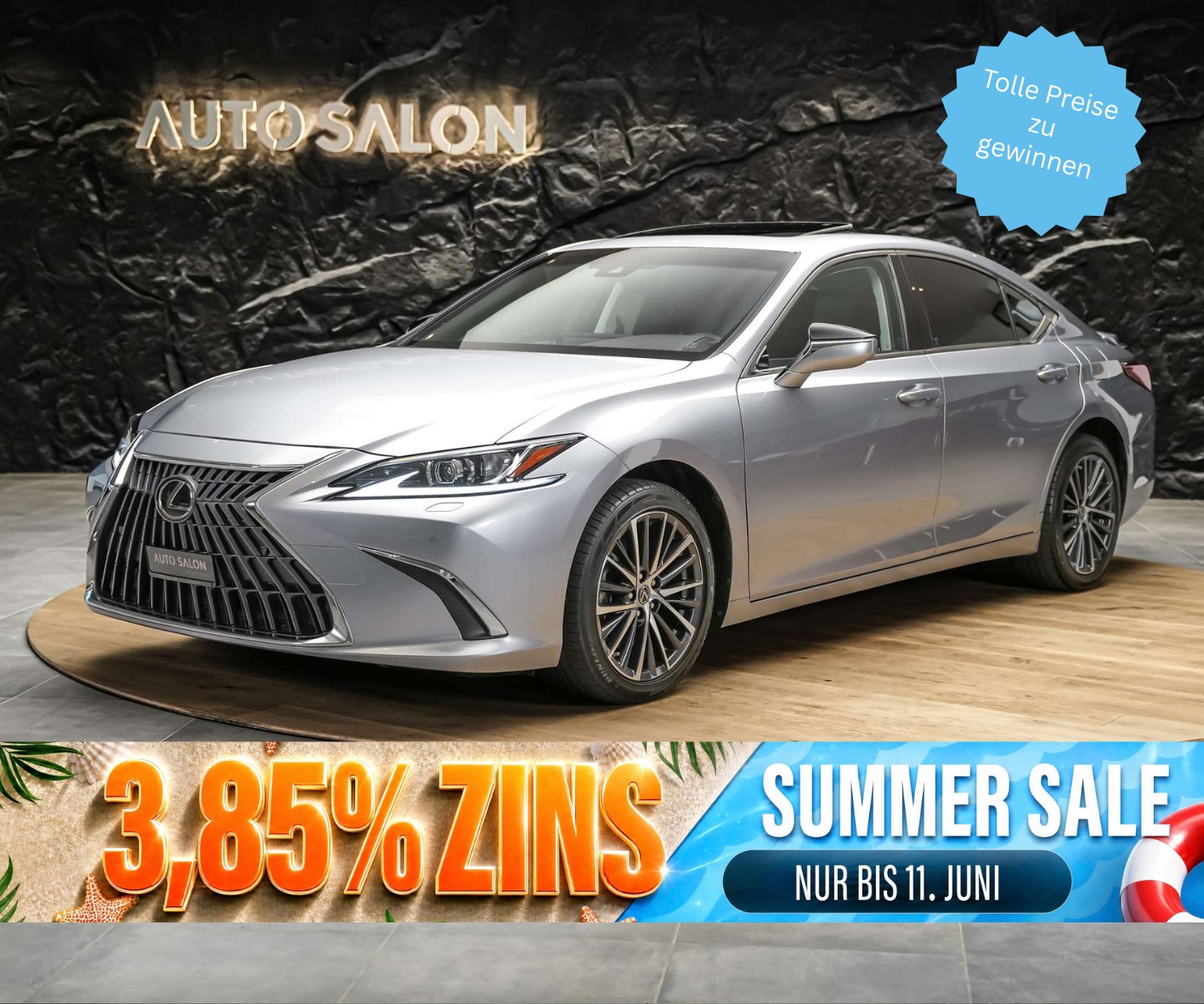 LEXUS ES 300h Excellence *Panorama*Lenkradheizung*El. Sitze*