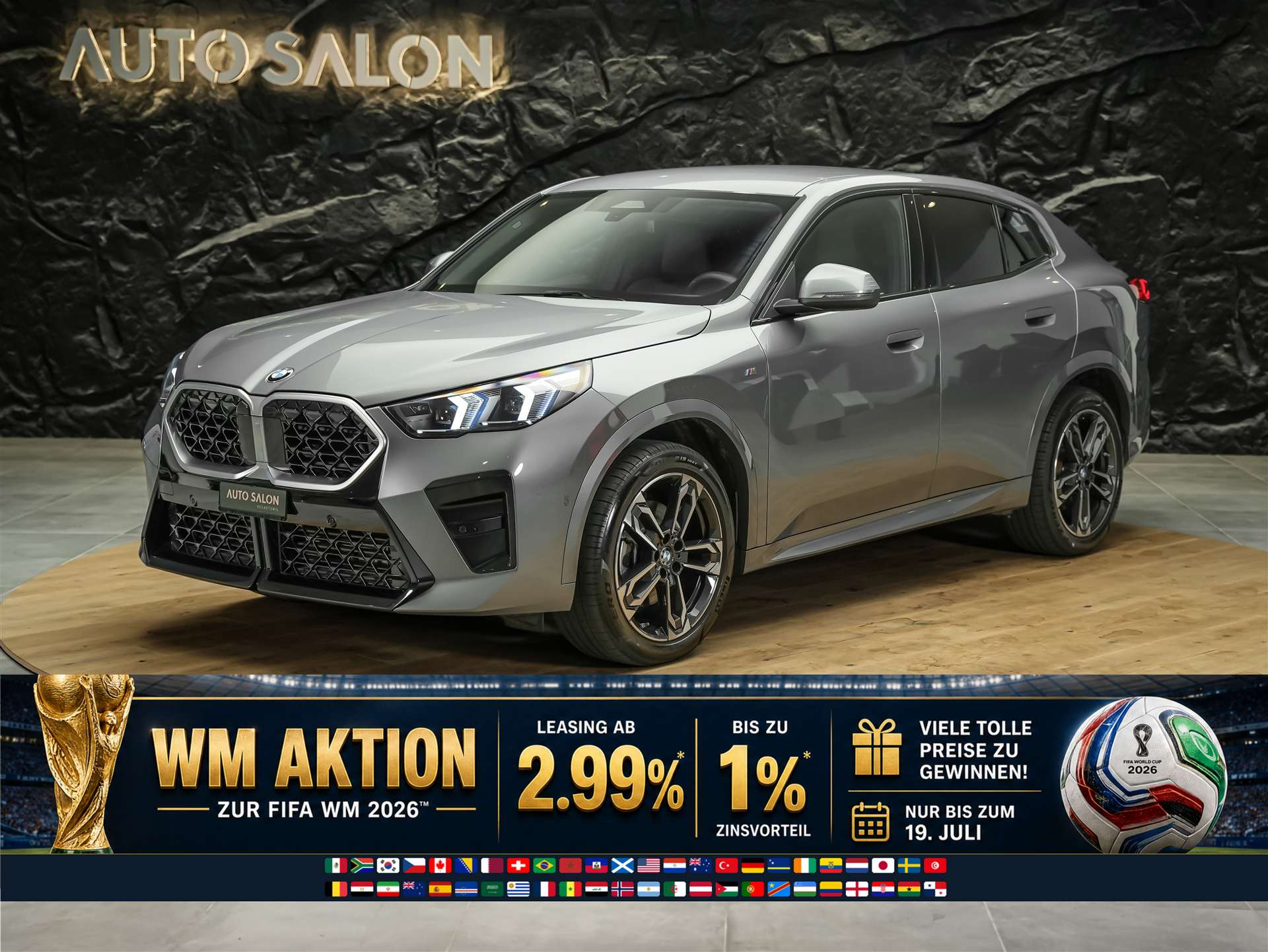BMW X2 sDrive 20i M Sport *Werksgarantie*El. Sitze mit Memory*Lenkradheizung*