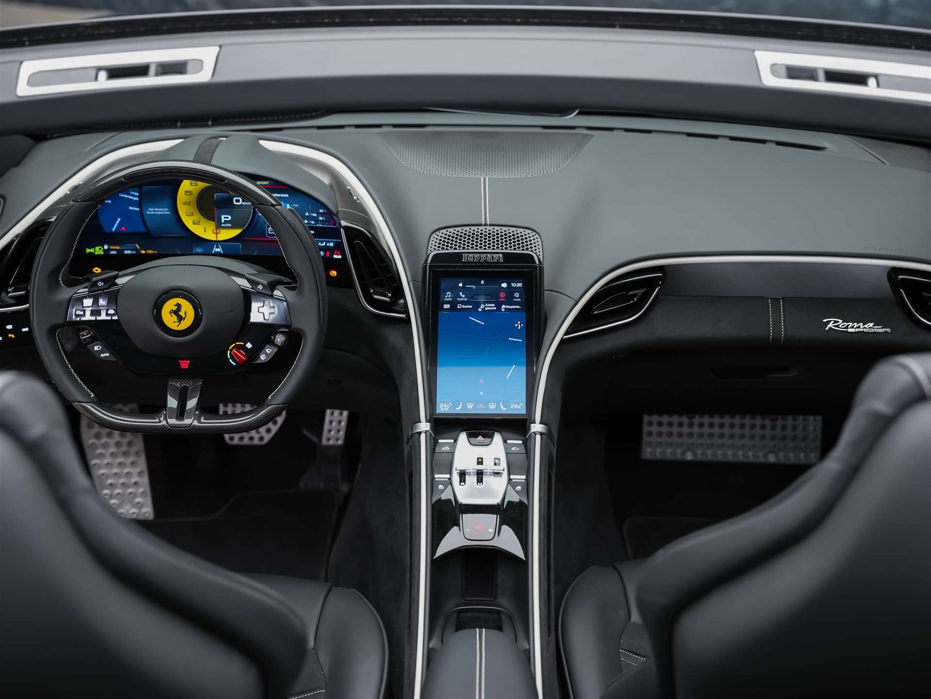 FERRARI Roma Spider 3.9 V8 T *ALL BLACK*Sitzbelüftung*JBL*-image-27