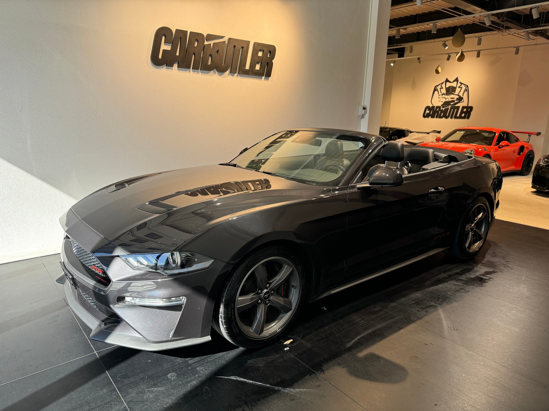 FORD Mustang Convertible 5.0 V8 GT California Special Automat 🚀 GT/CS DARK MATTER GREY - SONDER-EDITION 499.- / Monat GRATIS SERVICE-image-7