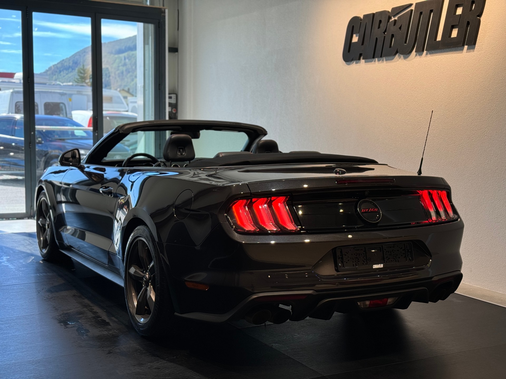 FORD Mustang Convertible 5.0 V8 GT California Special Automat 🚀 GT/CS DARK MATTER GREY - SONDER-EDITION 499.- / Monat GRATIS SERVICE-image-11