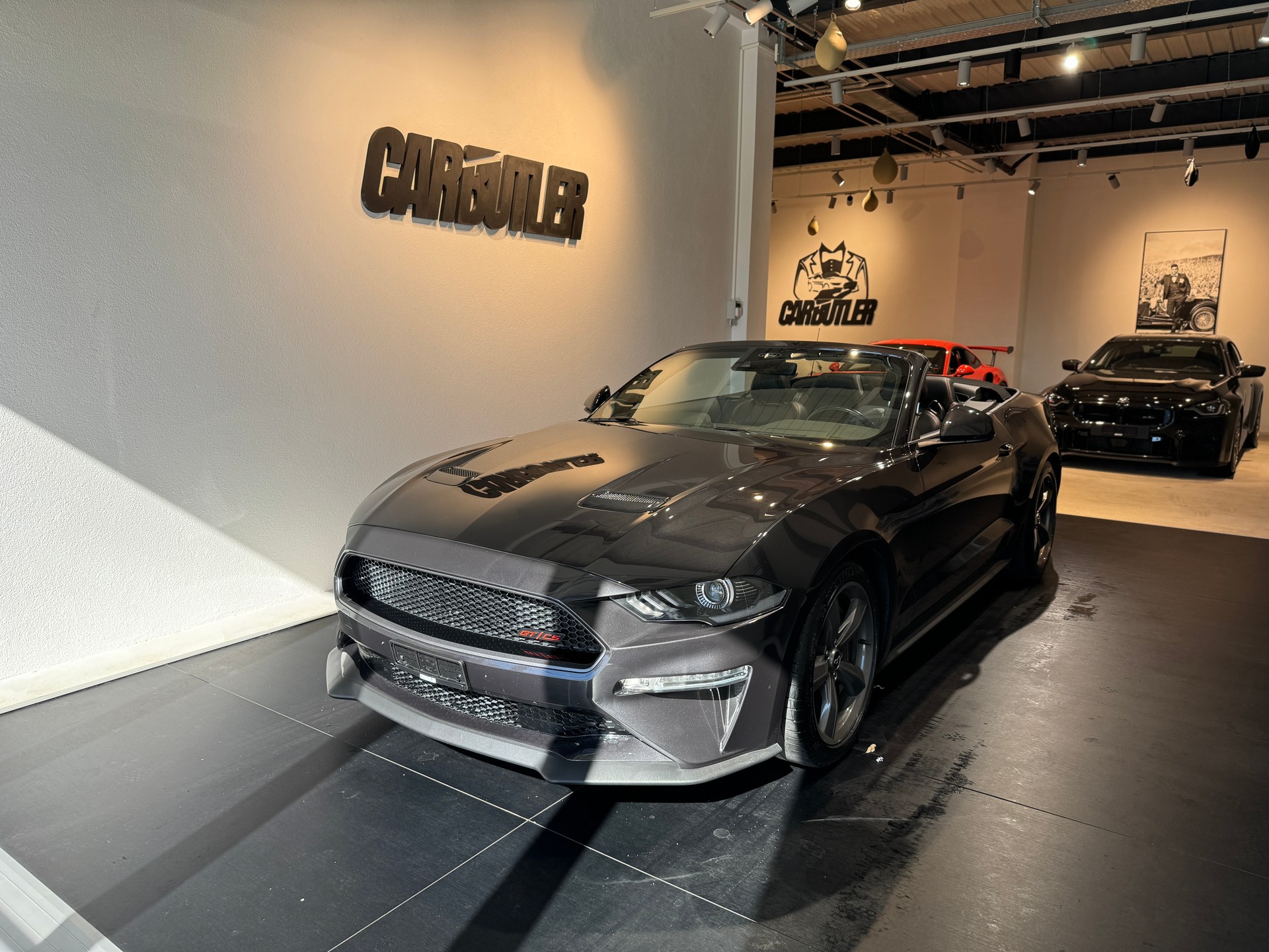 FORD Mustang Convertible 5.0 V8 GT California Special Automat 🚀 GT/CS DARK MATTER GREY - SONDER-EDITION 499.- / Monat GRATIS SERVICE