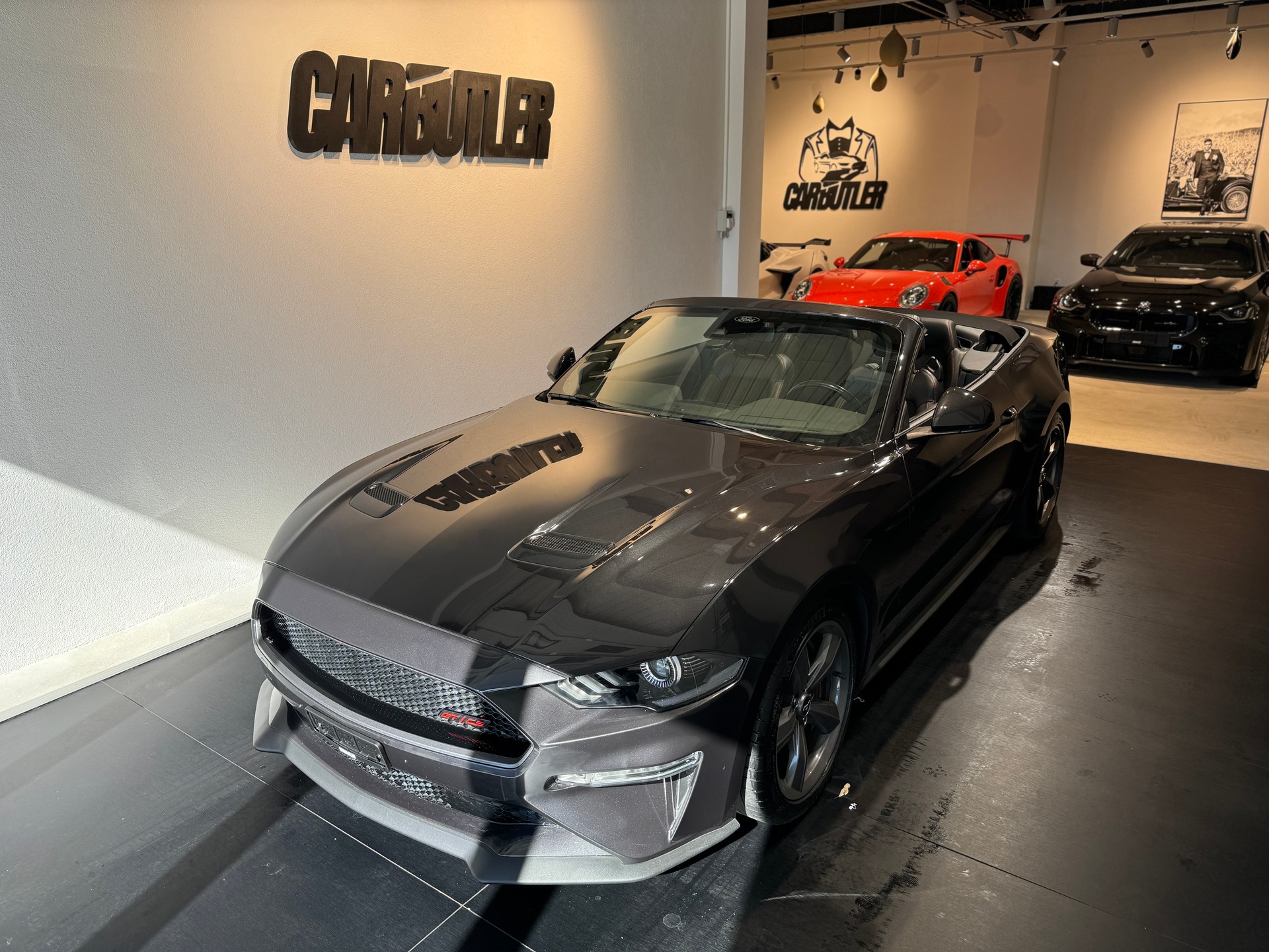FORD Mustang Convertible 5.0 V8 GT California Special Automat 🚀 GT/CS DARK MATTER GREY - SONDER-EDITION 499.- / Monat GRATIS SERVICE-image-5
