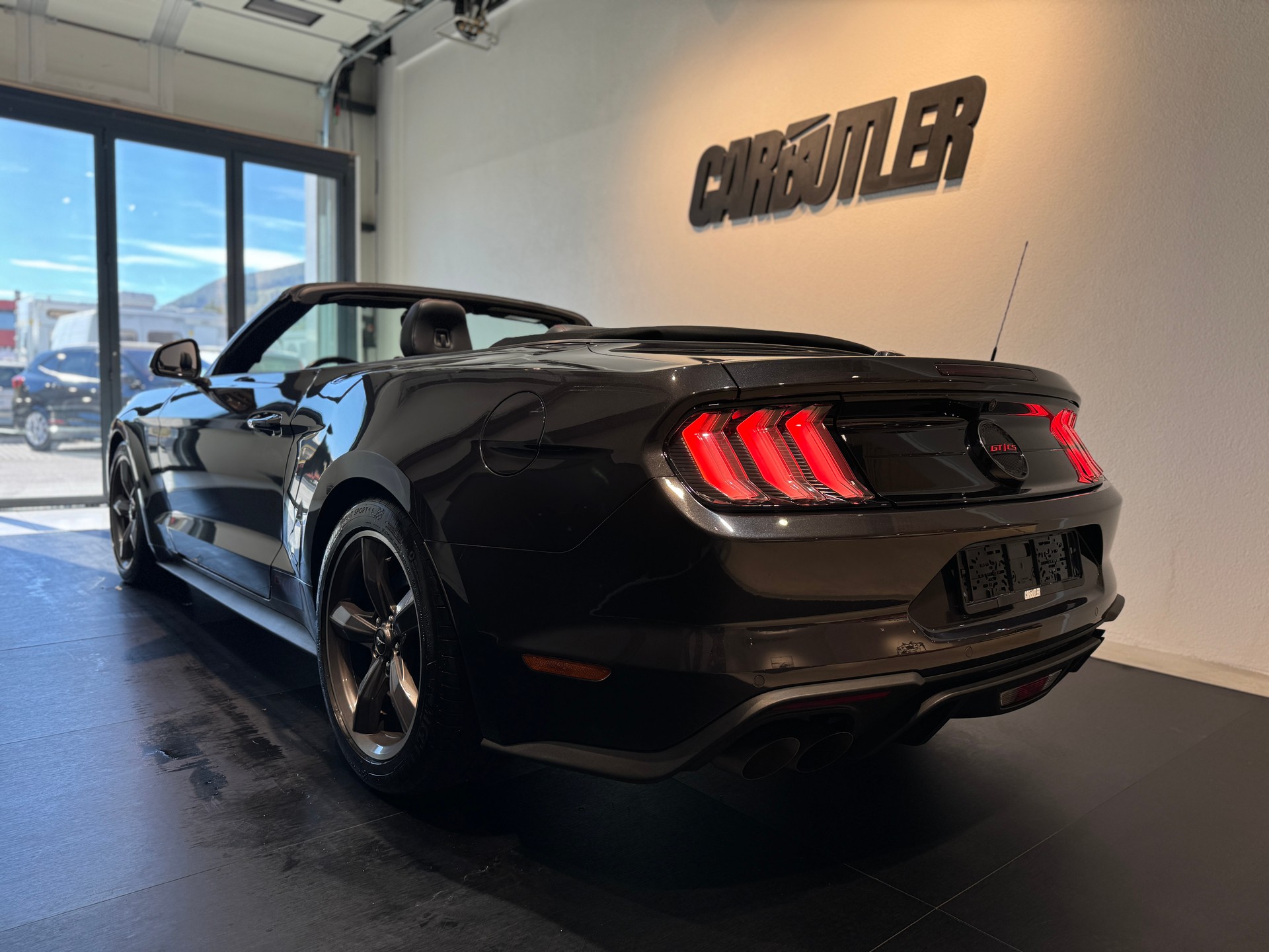 FORD Mustang Convertible 5.0 V8 GT California Special Automat 🚀 GT/CS DARK MATTER GREY - SONDER-EDITION 499.- / Monat GRATIS SERVICE-image-10