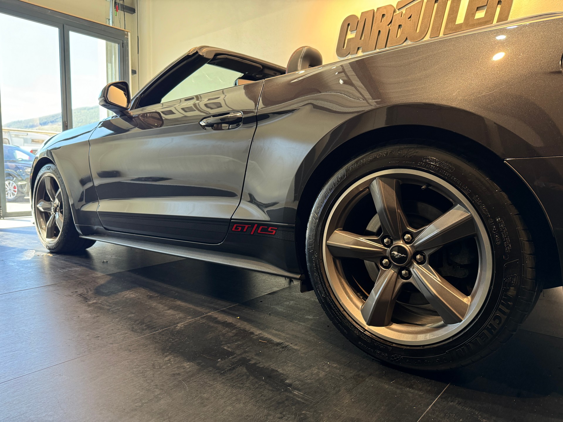 FORD Mustang Convertible 5.0 V8 GT California Special Automat 🚀 GT/CS DARK MATTER GREY - SONDER-EDITION 499.- / Monat GRATIS SERVICE-image-13