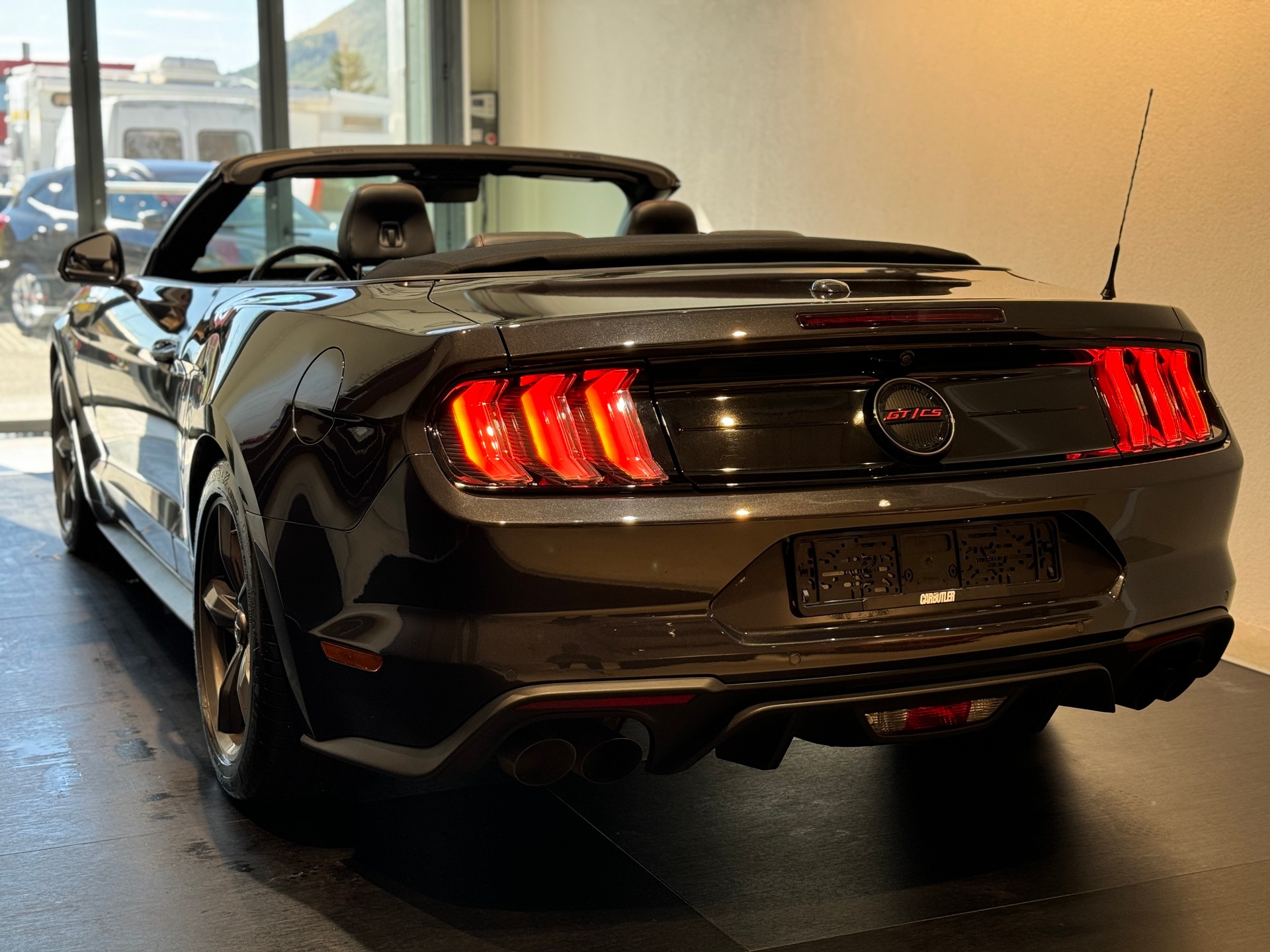 FORD Mustang Convertible 5.0 V8 GT California Special Automat 🚀 GT/CS DARK MATTER GREY - SONDER-EDITION 499.- / Monat GRATIS SERVICE-image-12