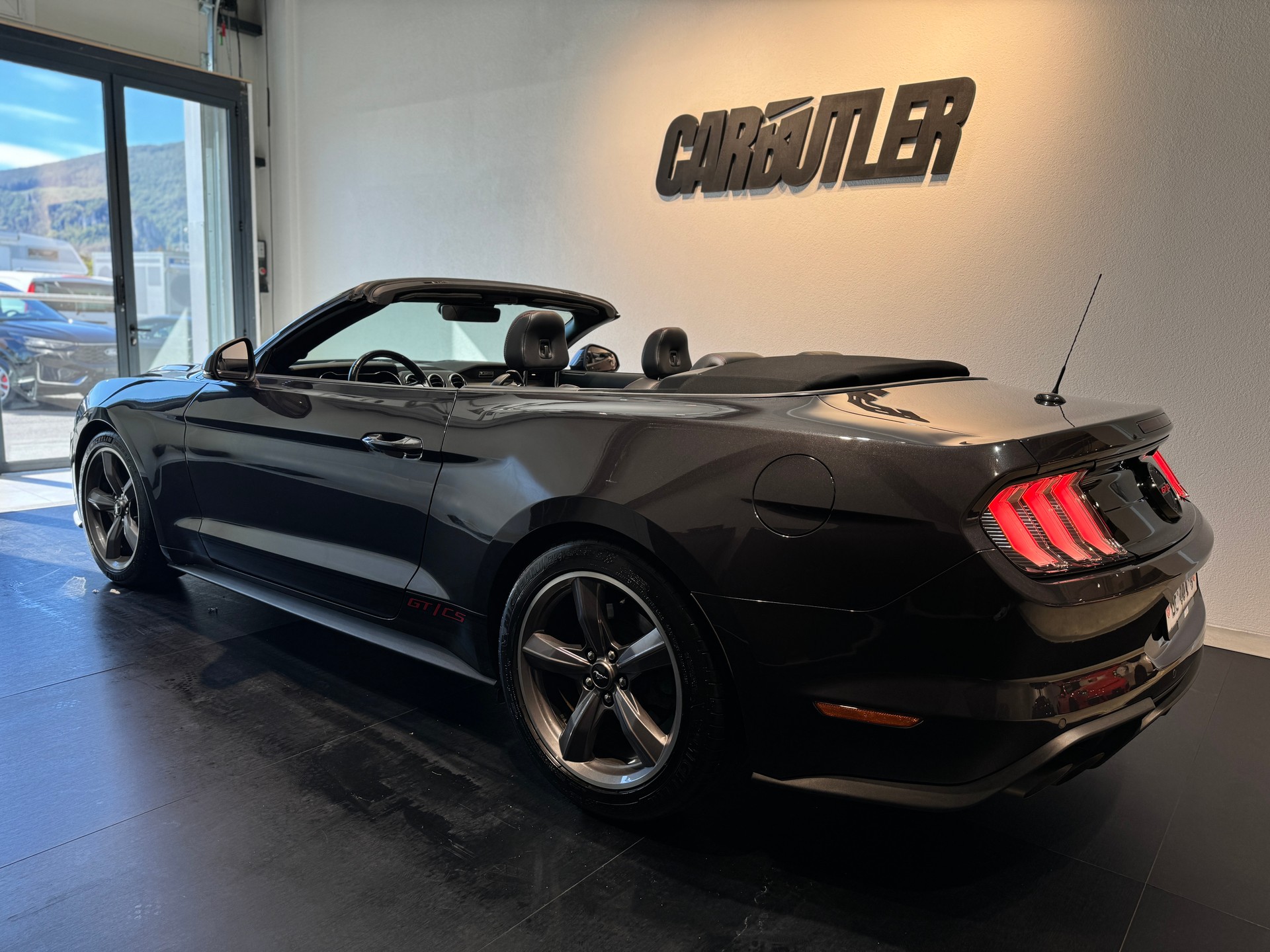 FORD Mustang Convertible 5.0 V8 GT California Special Automat 🚀 GT/CS DARK MATTER GREY - SONDER-EDITION 499.- / Monat GRATIS SERVICE-image-8