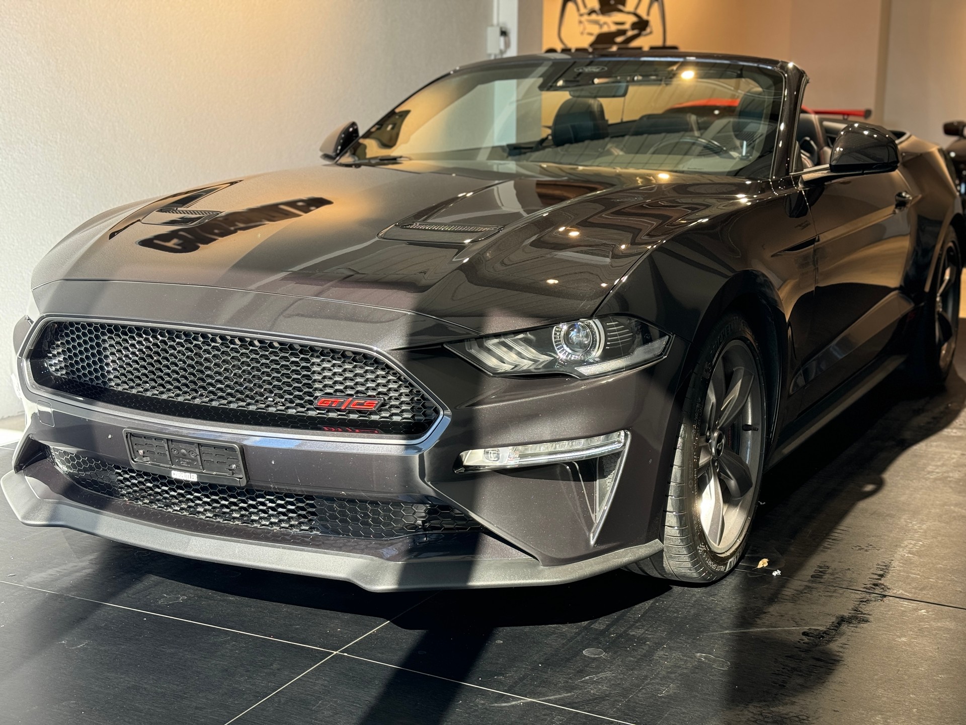 FORD Mustang Convertible 5.0 V8 GT California Special Automat 🚀 GT/CS DARK MATTER GREY - SONDER-EDITION 499.- / Monat GRATIS SERVICE-image-2