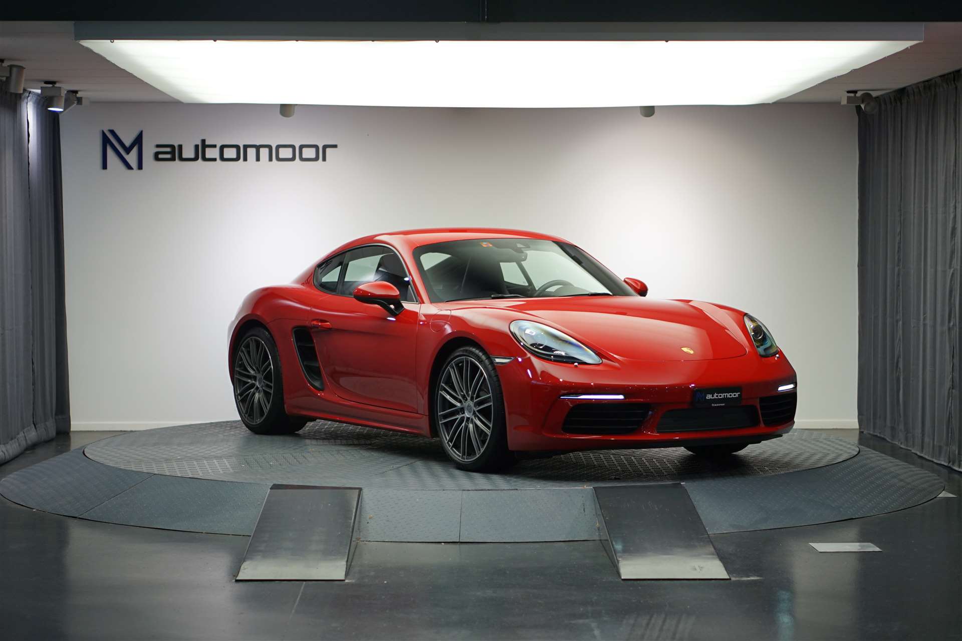 PORSCHE 718 Cayman 2.0 PDK *CH-Fahrzeug* *Indischrot* *Naturleder Espresso*-showroom-element-2