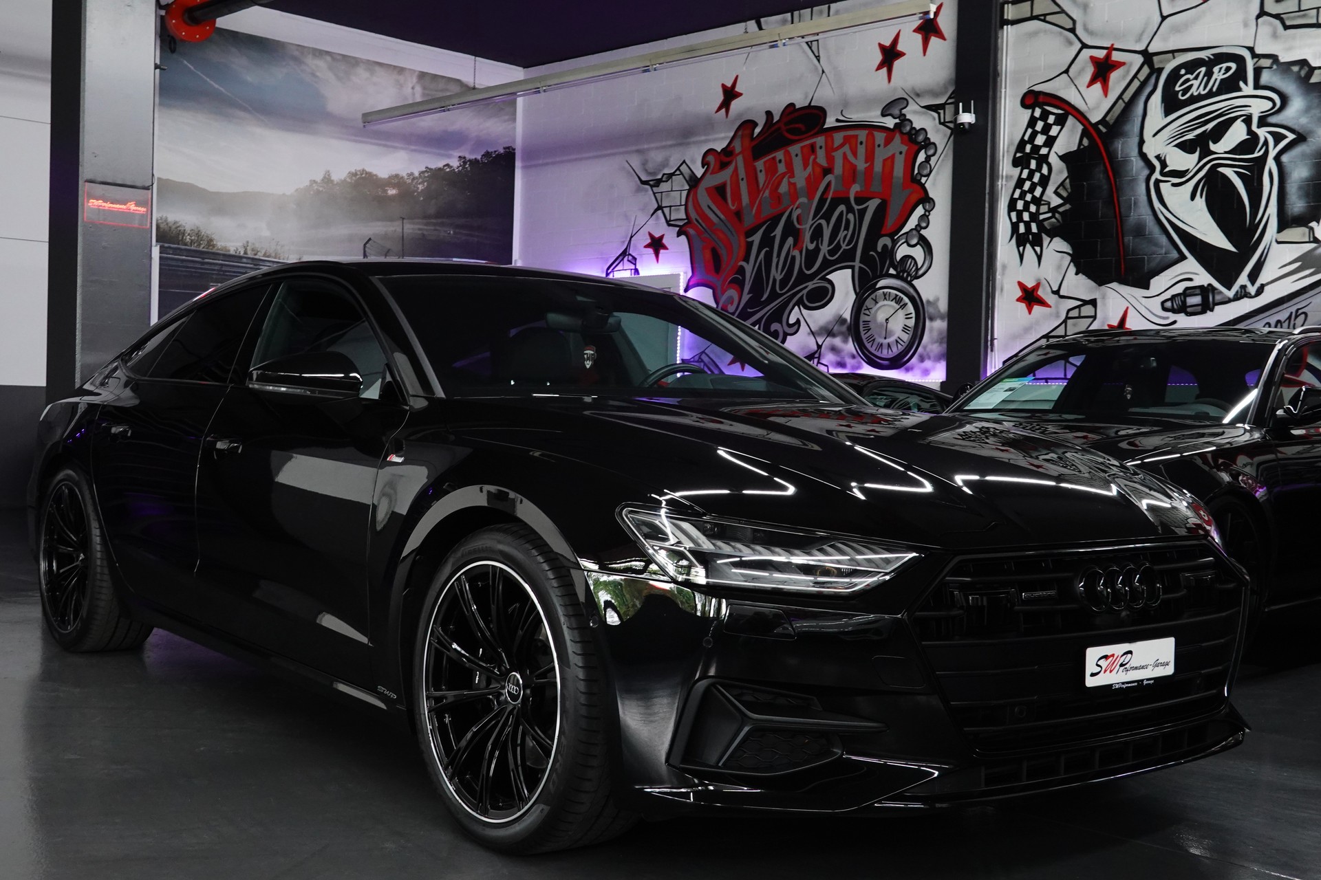 AUDI A7 SPORTBACK 50 TDI QUATTRO S-TRONIC STANDHEIZUNG BLACK LIMO-image-14