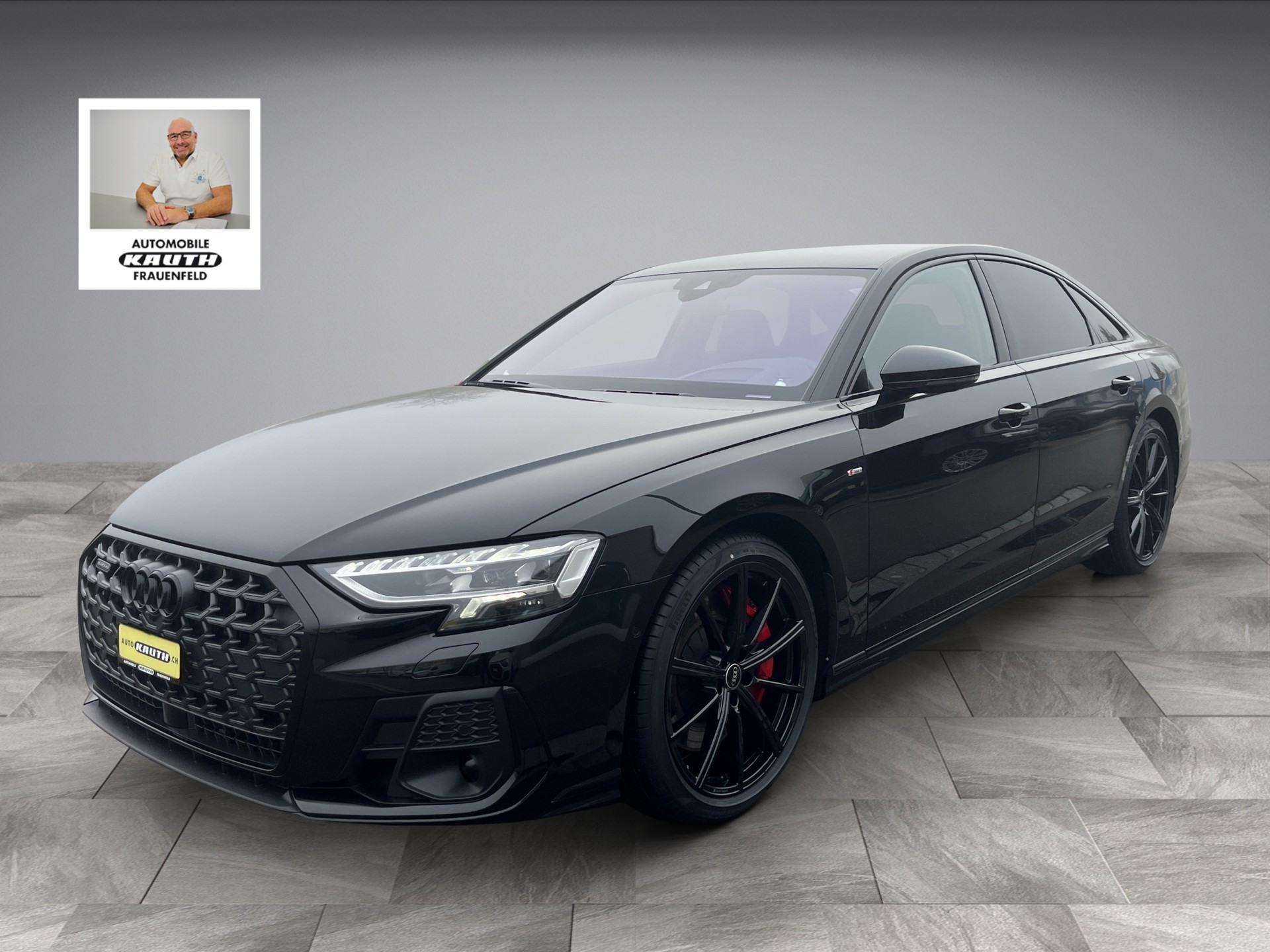 AUDI A8 60 TFSI e quattro tiptronic*S-Sportsitze PLUS, Allradlenkung, AHK, B&O Advanced, Optikpaket-schwarz, (5-Jahre Garantie)
