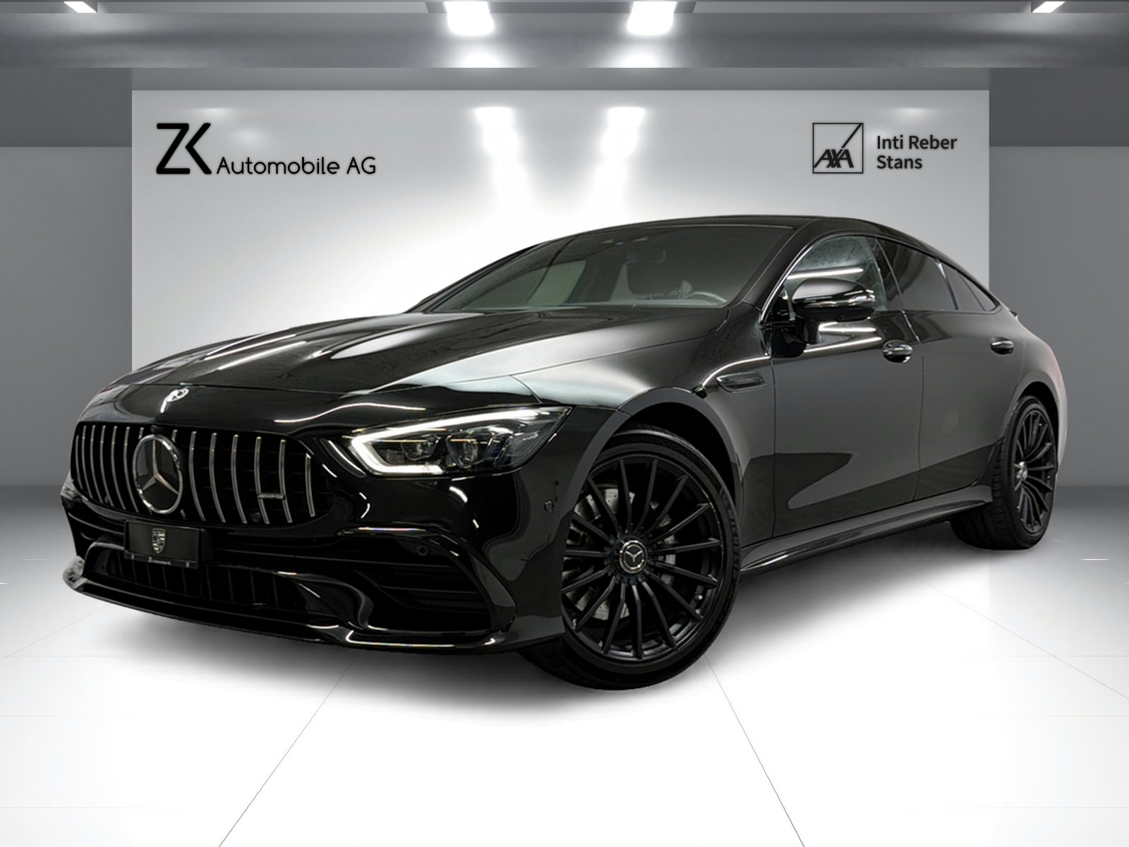 MERCEDES-BENZ AMG GT 4 43 4Matic+ obsidian black Speedshift TCT / Glasdach / 360° Kamera / Head-Up / Burmester / Night Paket /