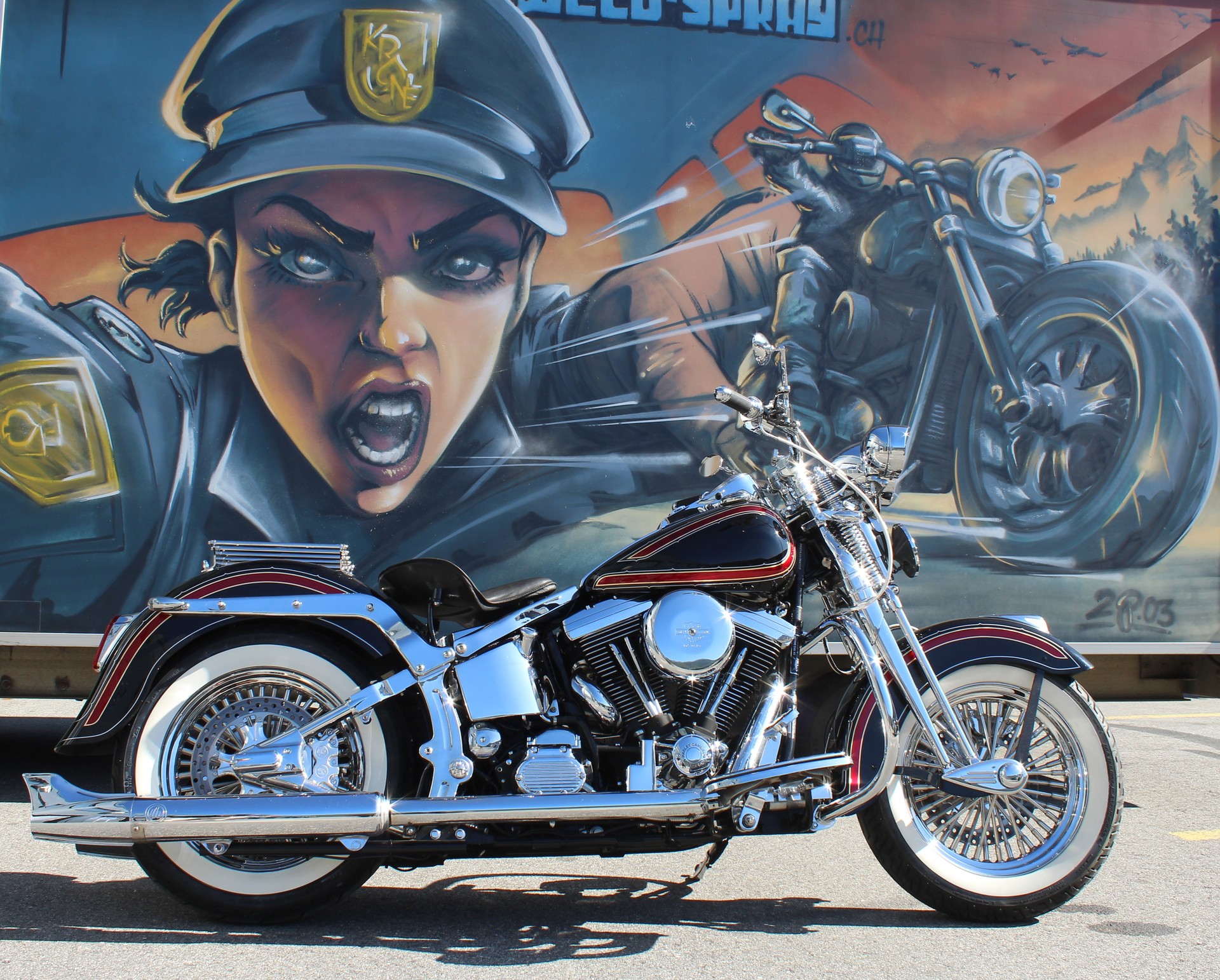 HARLEY-DAVIDSON FLSTS Heritage Springer